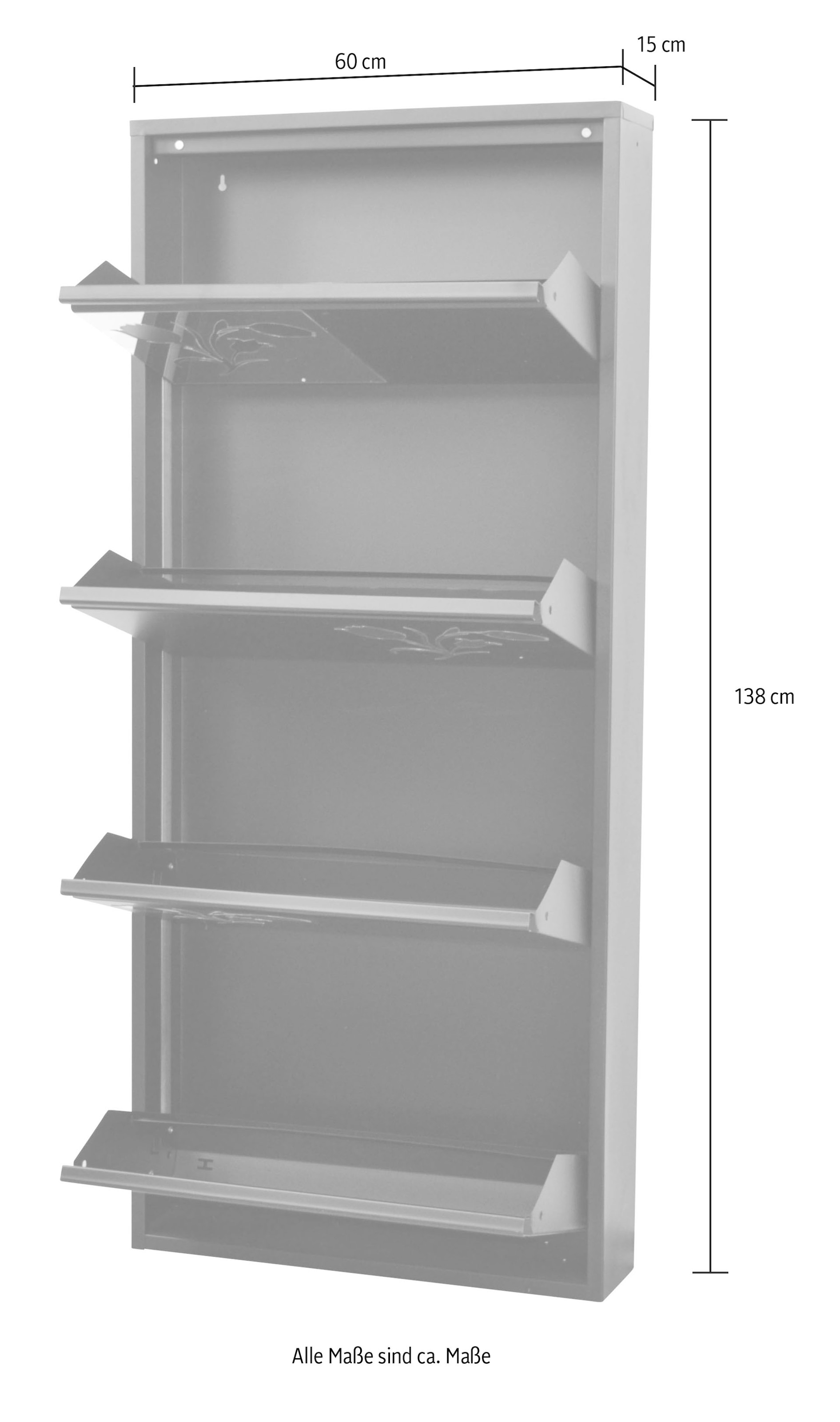 HOFMANN LIVING AND MORE Schuhschrank, (1 St.)