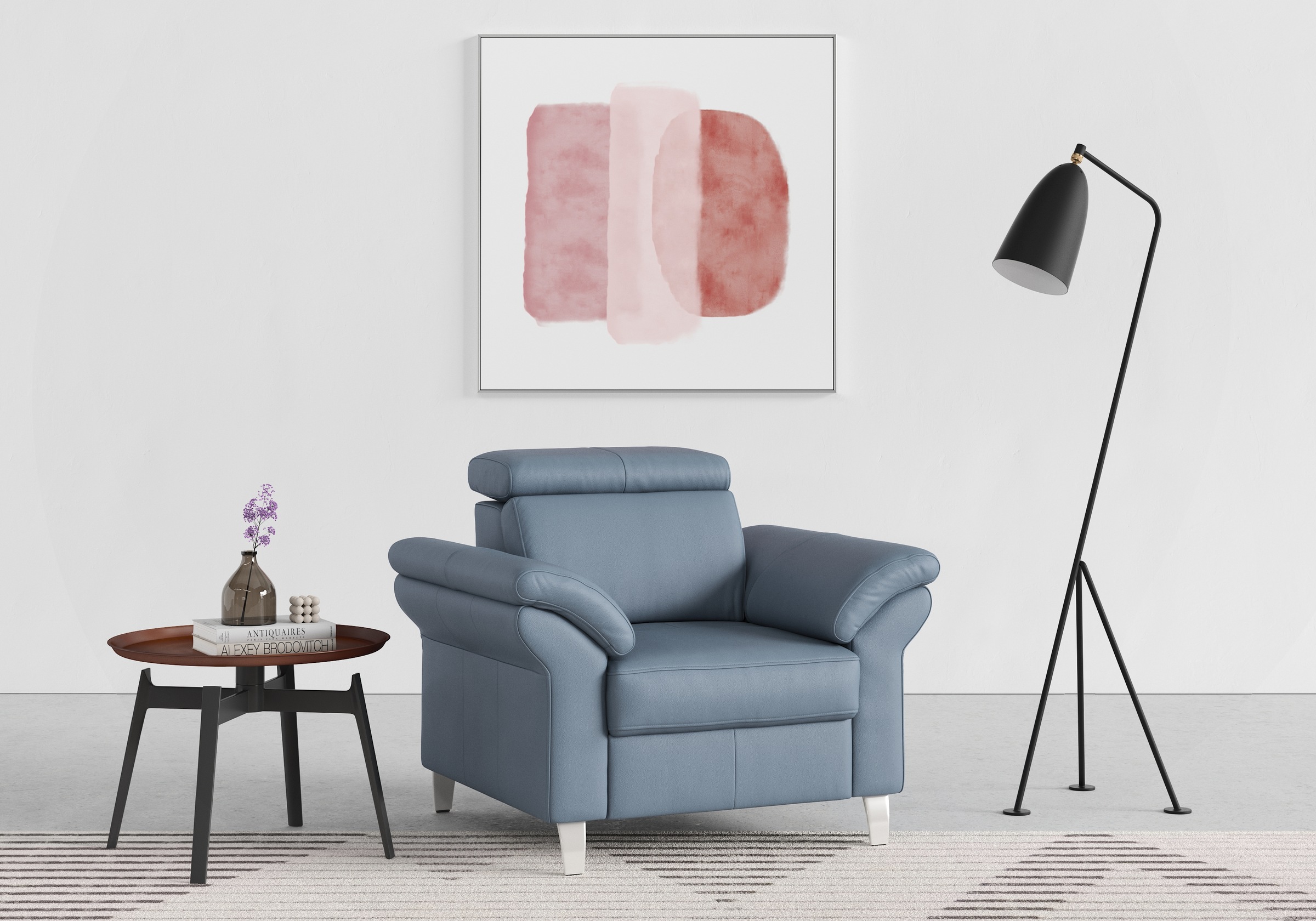 Image of sit&more Sessel "Arngast" inklusive Federkern und Kopfteilverstellung