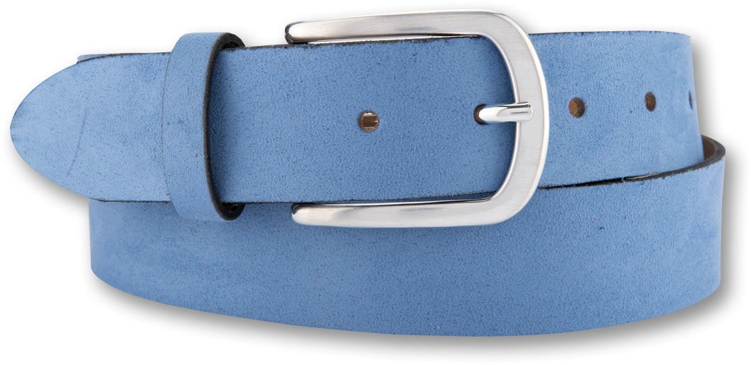 BERND GÖTZ Ledergürtel, Veloursledergürtel, Basic-Style