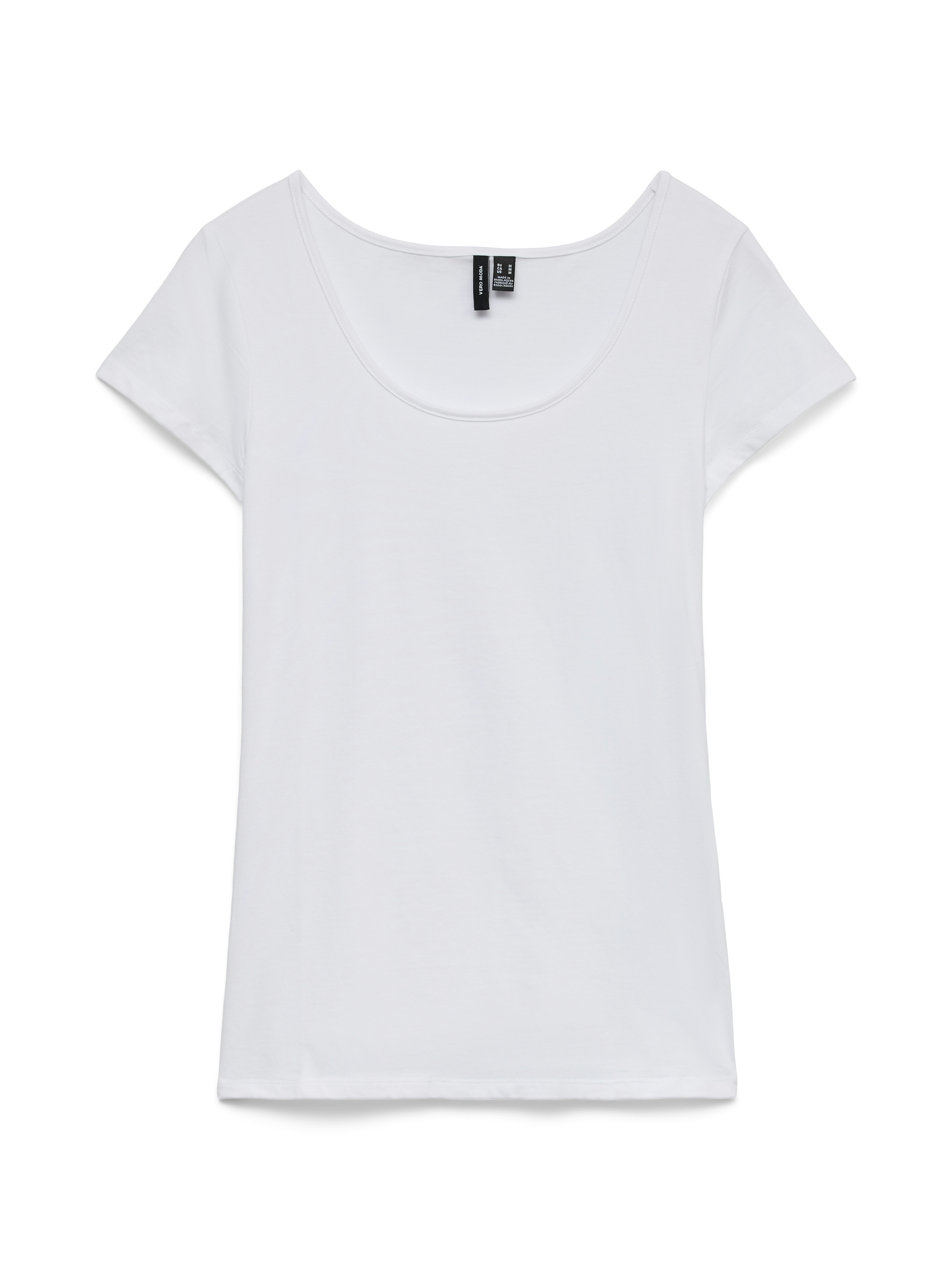 Vero Moda Rundhalsshirt »VMMAXI MY SOFT SS U-NECK«