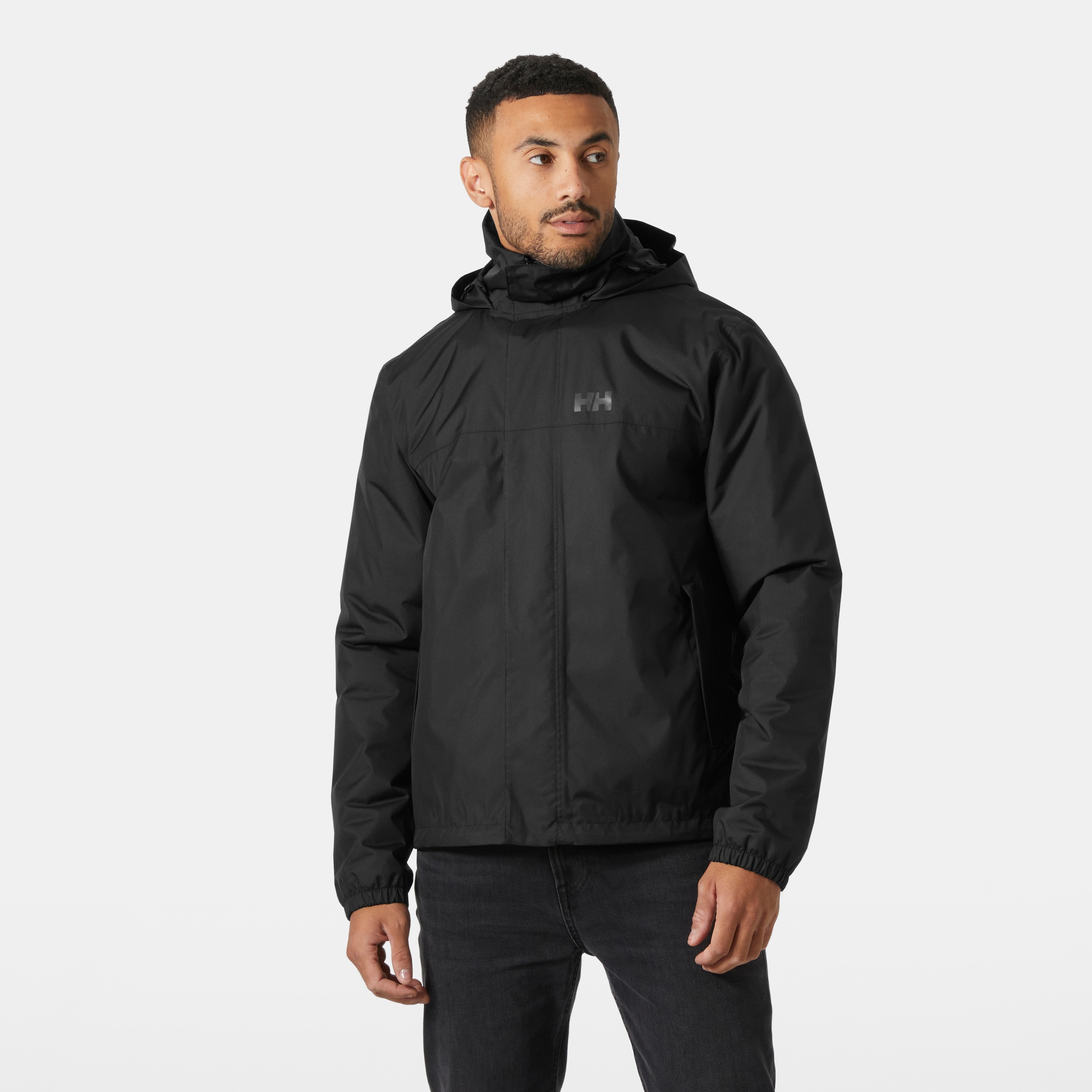 Image of Helly Hansen Regenjacke "VANCOUVER INS RAIN JACKET" mit Kapuze vollständig nahtversiegelt, 2-Lagen-Konstruktion, leichte Isolierung