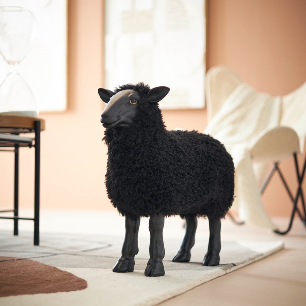 Kare Design Figurine de décoration »Bathilde Schwarz 48cm«