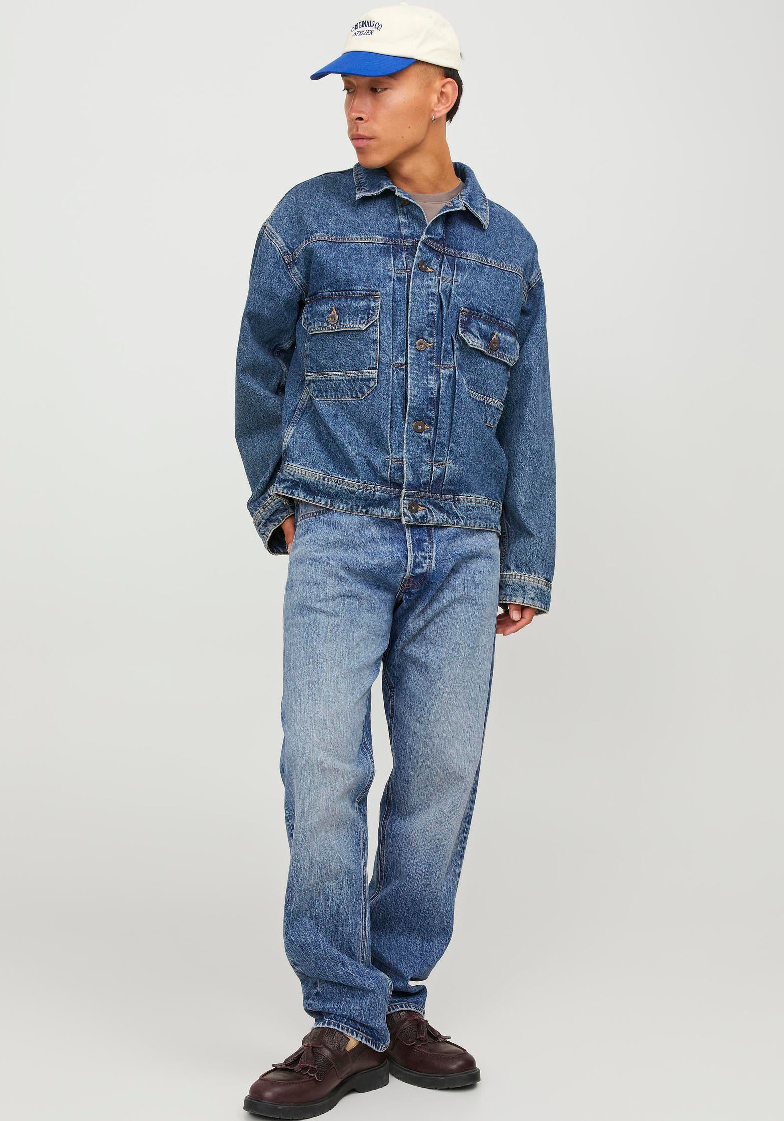 Jack & Jones Tapered-fit-Jeans »JJIMIKE JJORIGINAL SBD 230 BF«