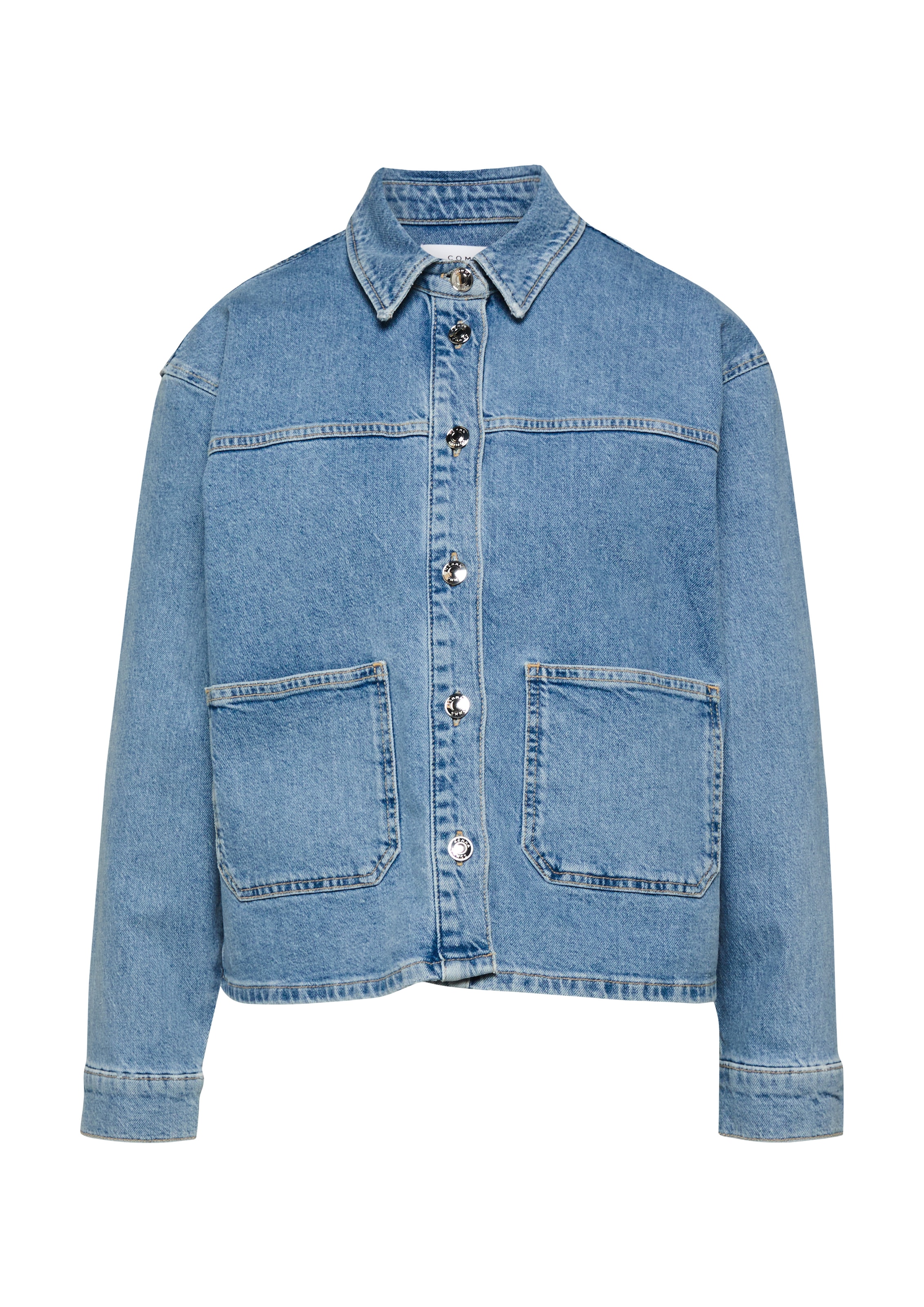 Comma Jeansjacke mit Taschen