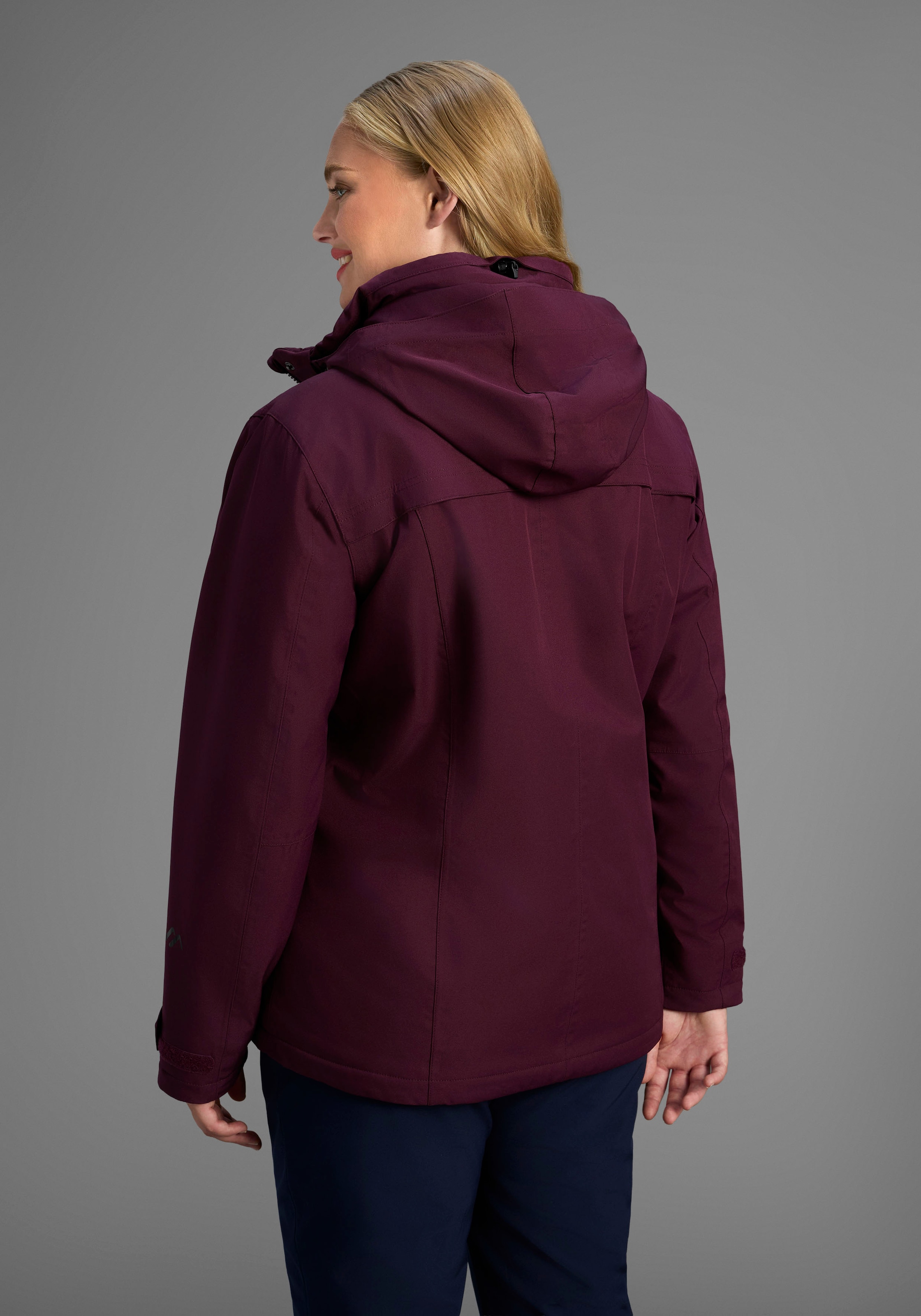 Maier Sports Veste tous temps »DA-JACKE MTEX EL. LISBON« mit Kapuze