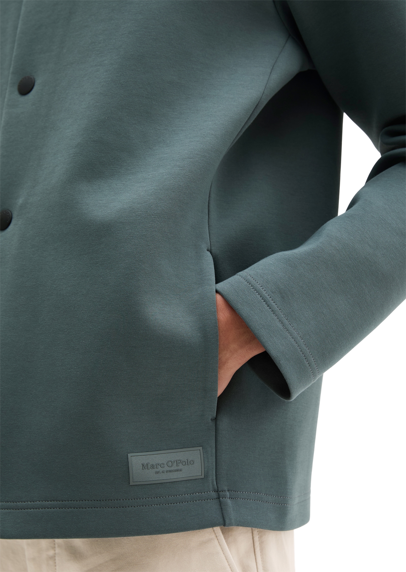 Marc O'Polo Sweatjacke regular aus Scuba-Interlock