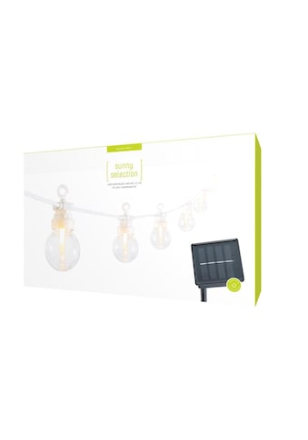 LED-Lichterkette »Solar Weiss«, 10 St.-flammig
