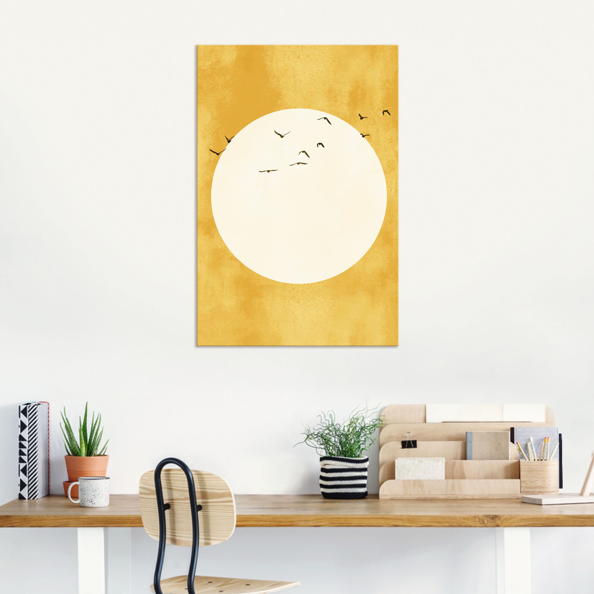 Leinwandbild, Alubild, »Ewiger Artland Grössen Wandbild (1 Poster in St.), kaufen Sonnenschein«, versch. als Wandaufkleber Himmelsbilder, oder