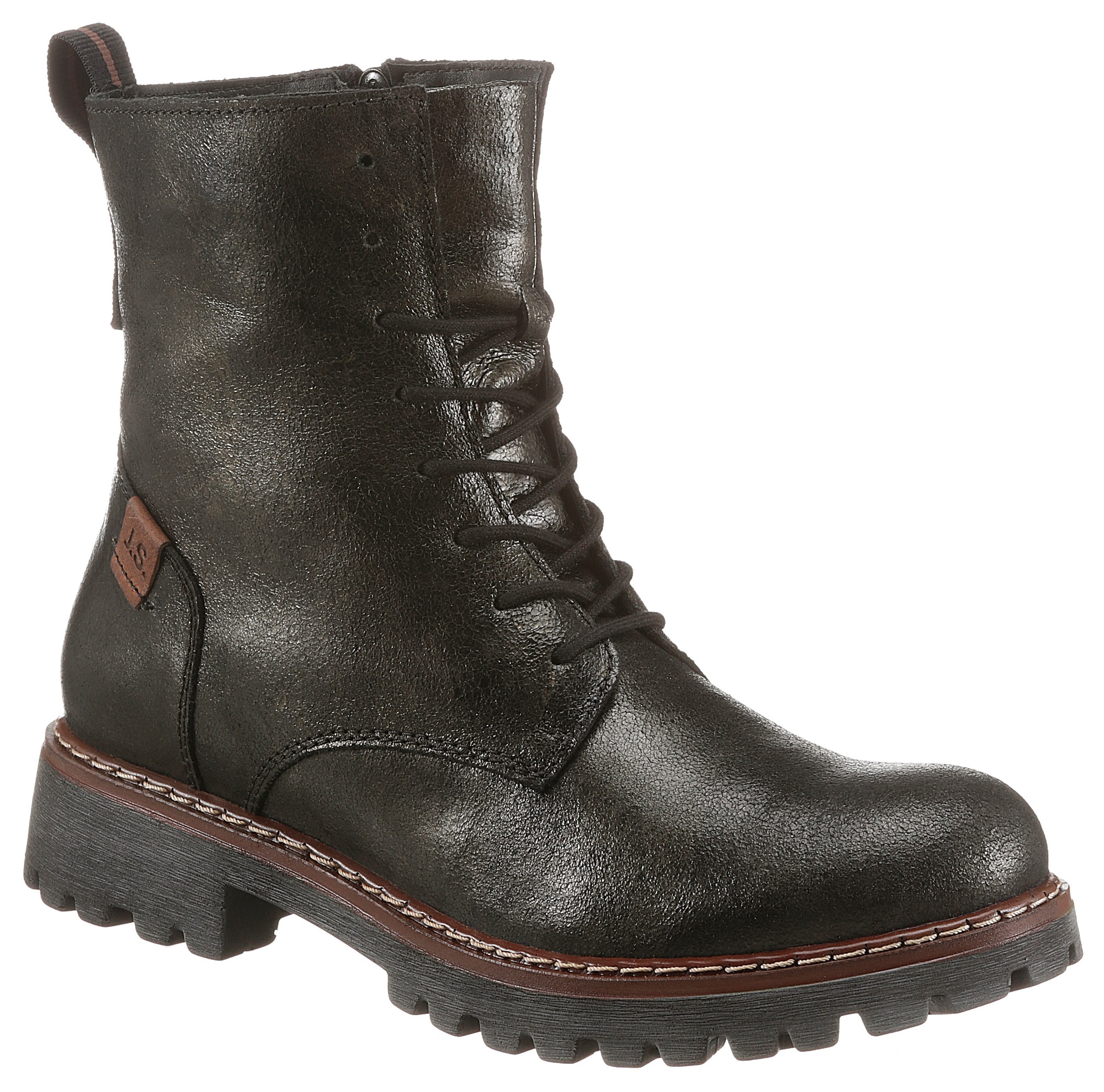 Image of Josef Seibel Schnürboots »MARTA 02«, mit Metallic-Schimmer bei Ackermann Versand Schweiz