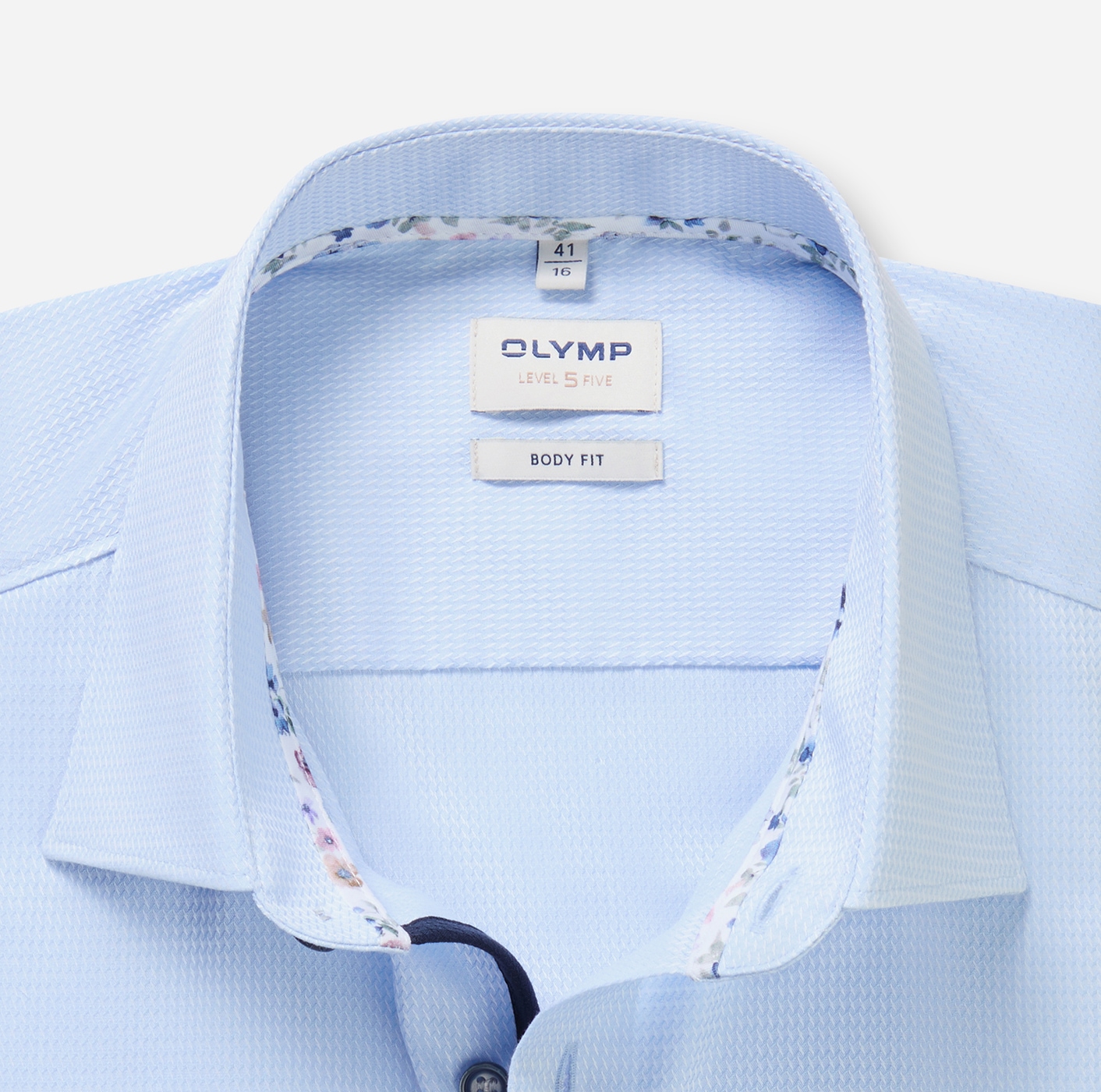 OLYMP Chemise à manches longues »Level Five« Chemise business, coupe body fit, col Kent