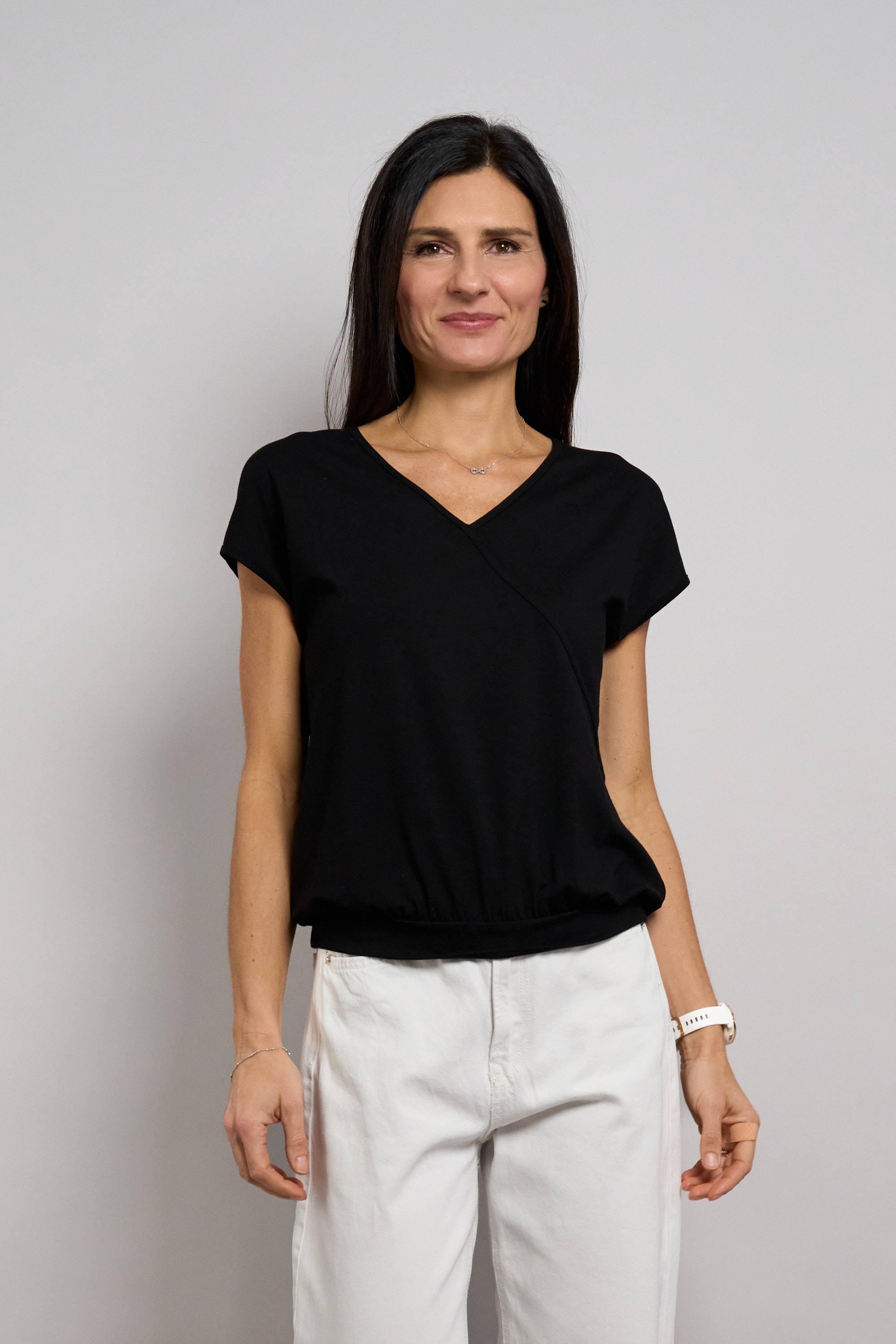 Image of Seidel Moden T-Shirt "Otto exclusiv" mit V-Ausschnitt - MADE IN GERMANY