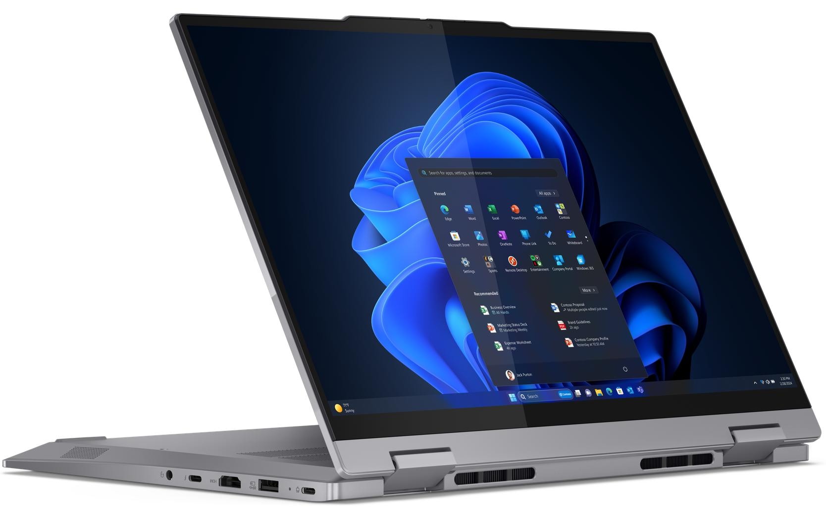 Lenovo Convertible Notebook »Notebook ThinkBook 14 2-in-1 Gen. 4 IML (Intel)«, 35,42 cm, / 14 Zoll, Intel, Core Ultra 5, Intel Graphics