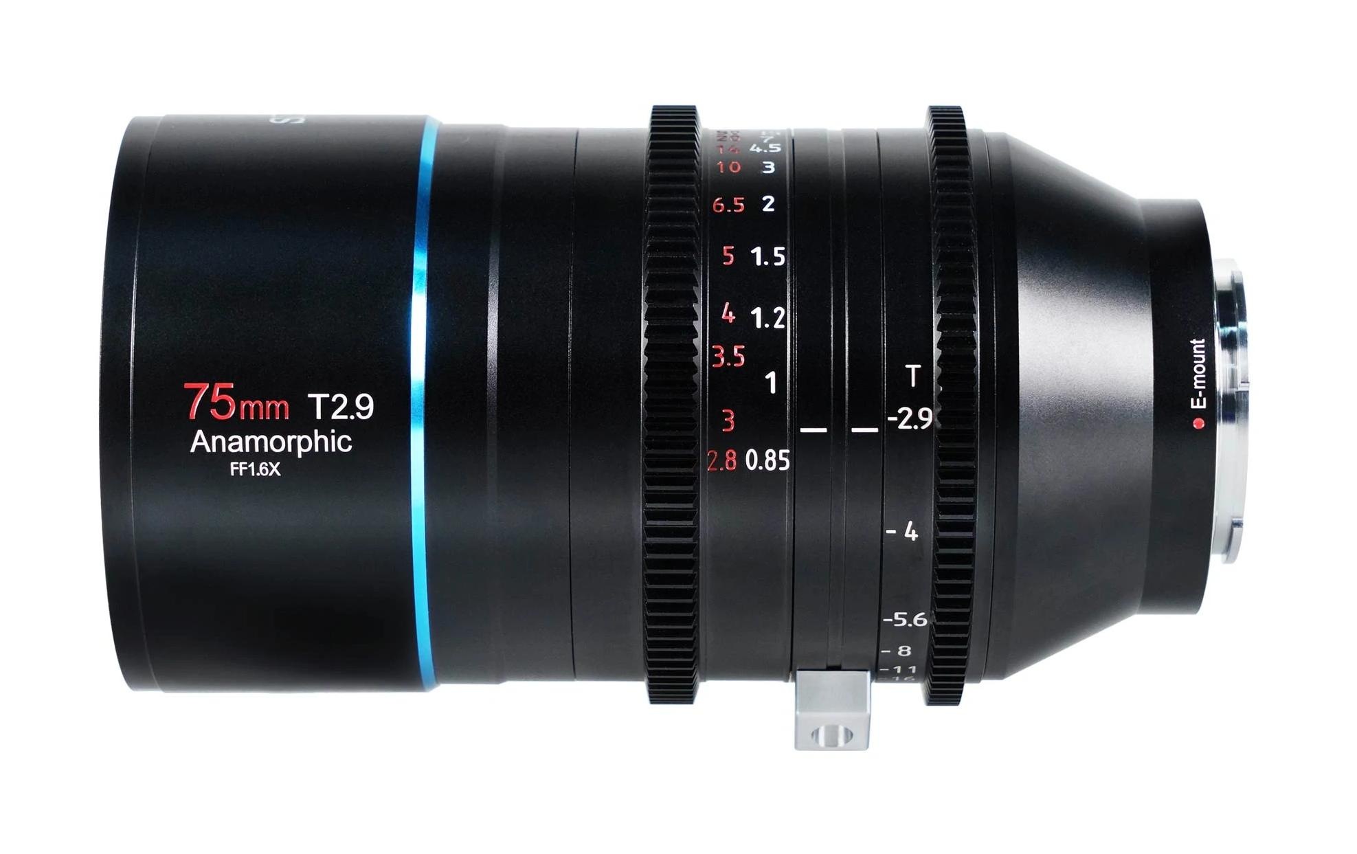 Festbrennweiteobjektiv »Sirui 75mm T2.9 1.6x Anamorphic lens – L-Mount«