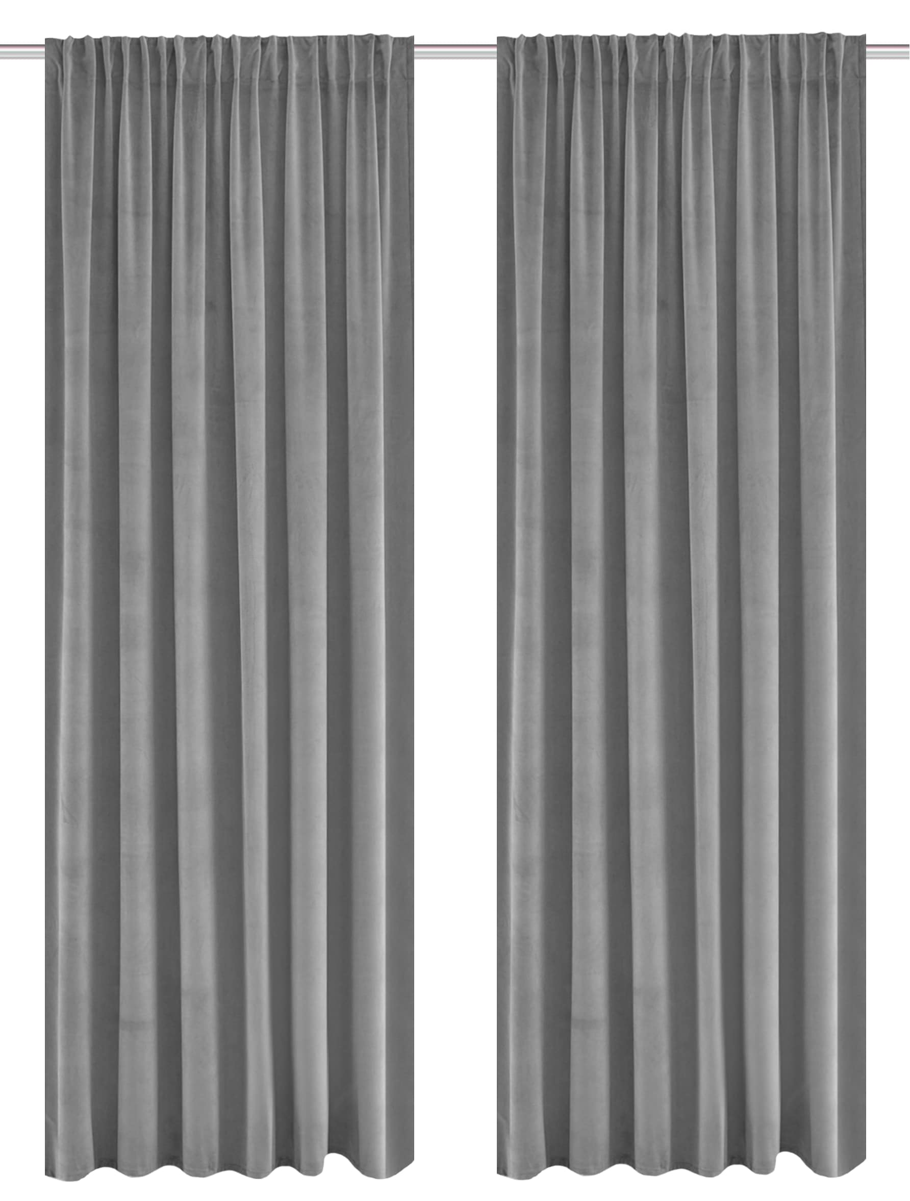 Guido Maria Kretschmer Home&Living Rideau »SAMT« Bande multifonctionnelle 2 cuis tlg. Samtoptik, mit Multifunktionsband