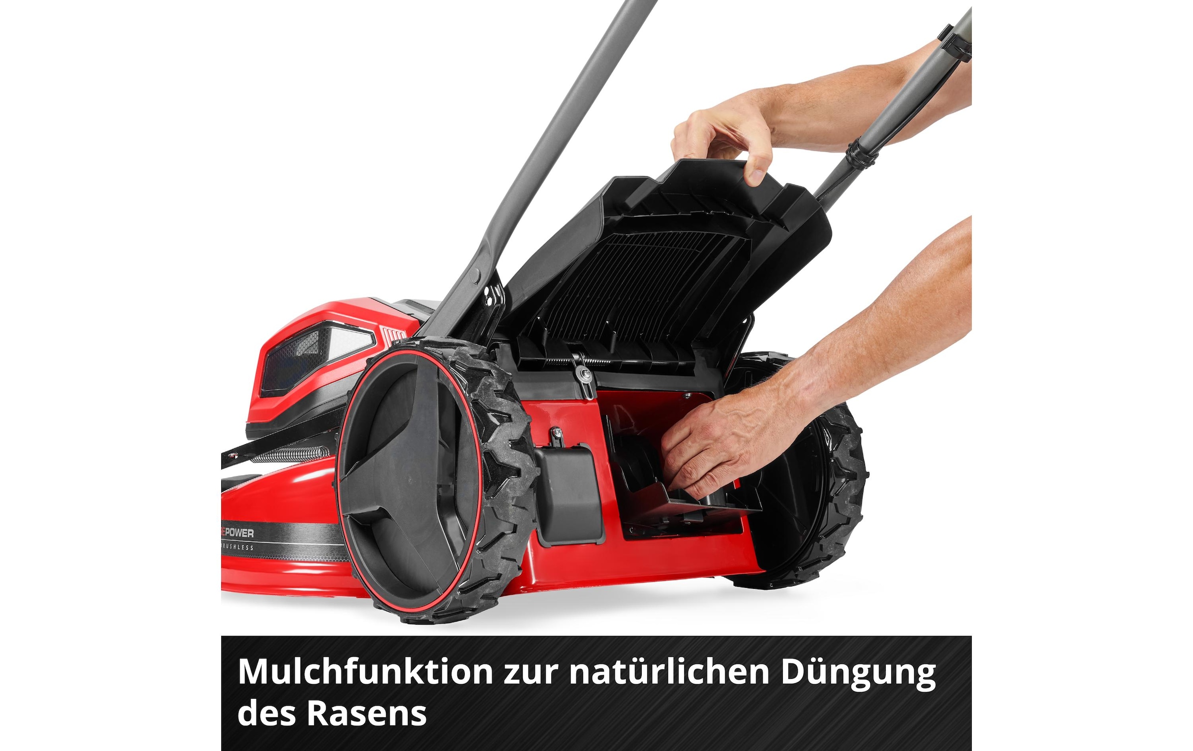 Einhell Akkurasenmäher »GP-CM 36/52 S Li BL Kit, 4 x 5.2Ah«