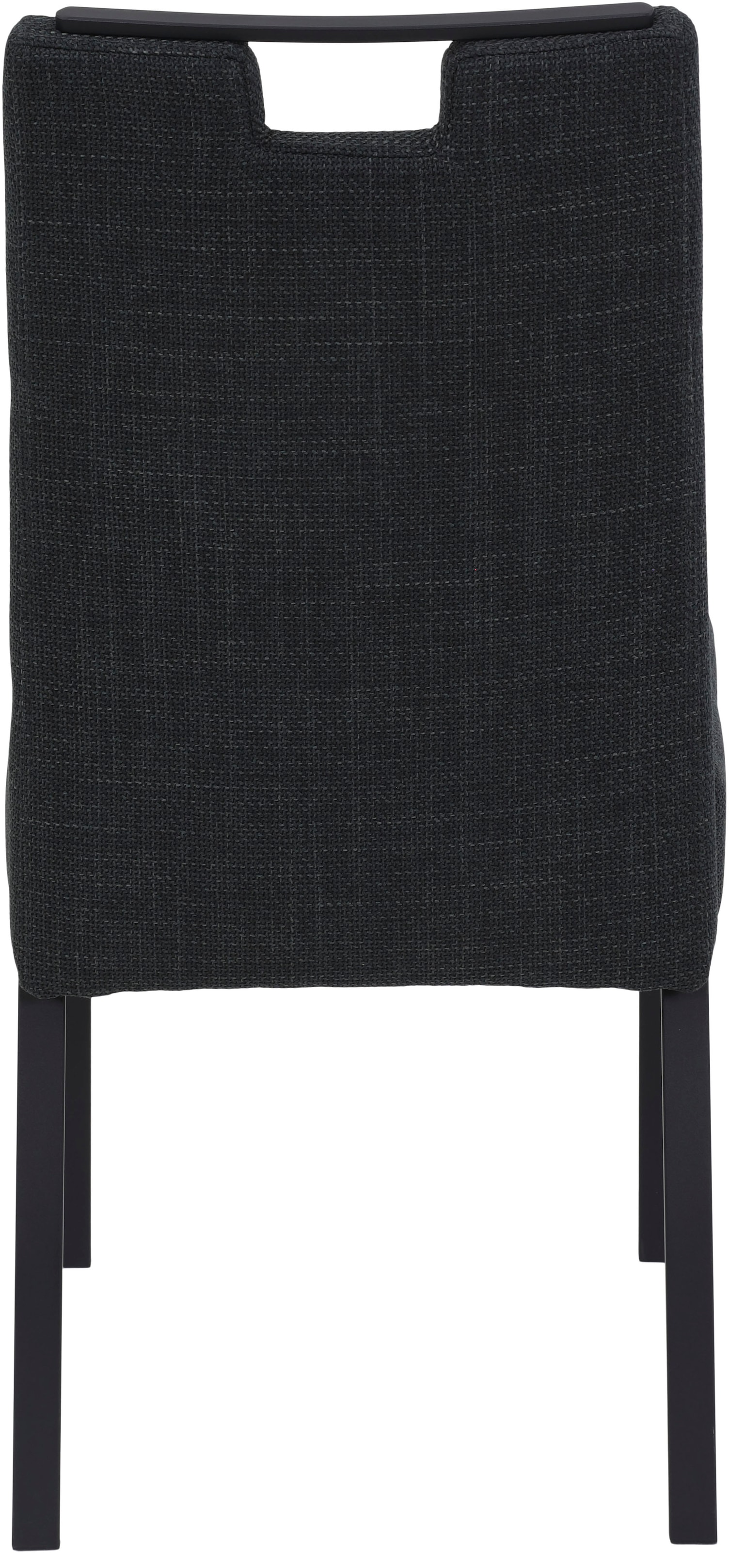 HELA 4-Fussstuhl »LINZ, Esszimmerstuhl, Komfortstuhl«, (Set), 2 St., Microfaser-Webstoff, XL-Sitz,elegante Griffleiste,Komfortsitz mit Federkern,140kg belastbar