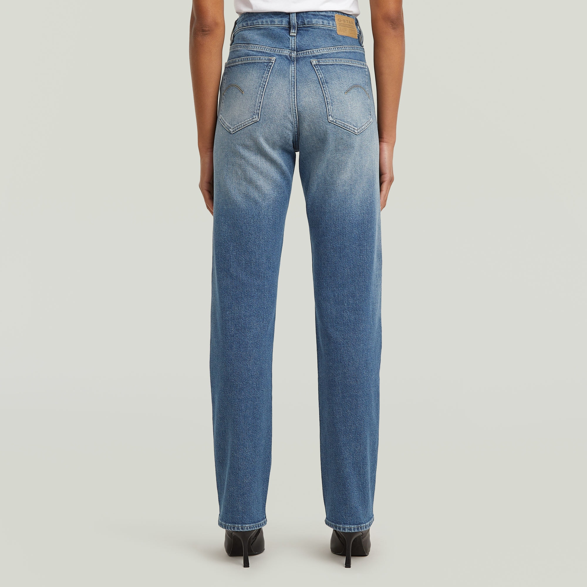 G-STAR Straight-Jeans »Iggie Wmn«, Mid Rise