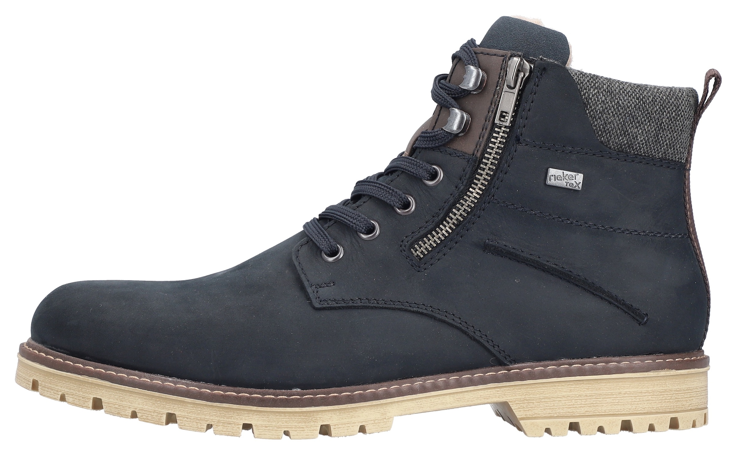 Rieker Winterstiefelette, Winterboots, Outdoorboots, Rieker-Tex, mit gepolstertem Schaftrand