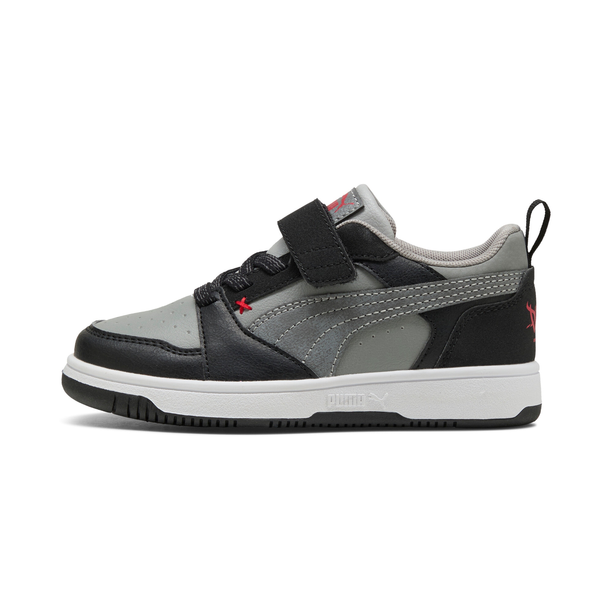 PUMA Sneakers »REBOUND V6 LO MID 90S AC+ PS«  mit Klettverschluss, leicht profilierte Gummilaufsohle
