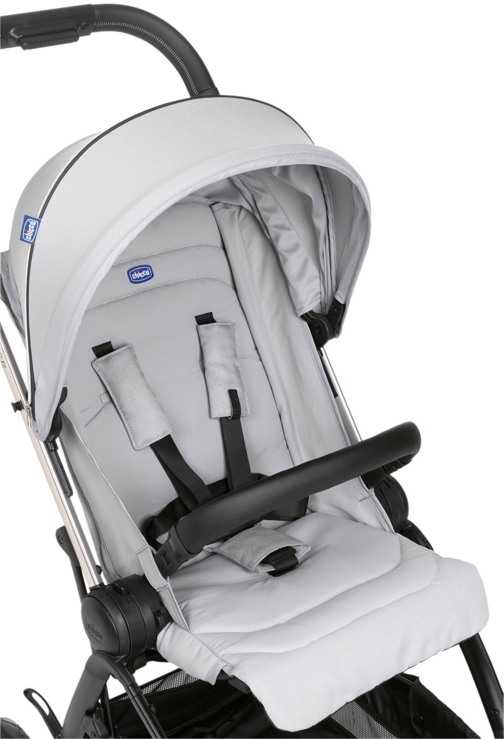 Chicco Kombi-Kinderwagen »Kinderwagen One4ever, silverleaf«, mit zwei Sitzen