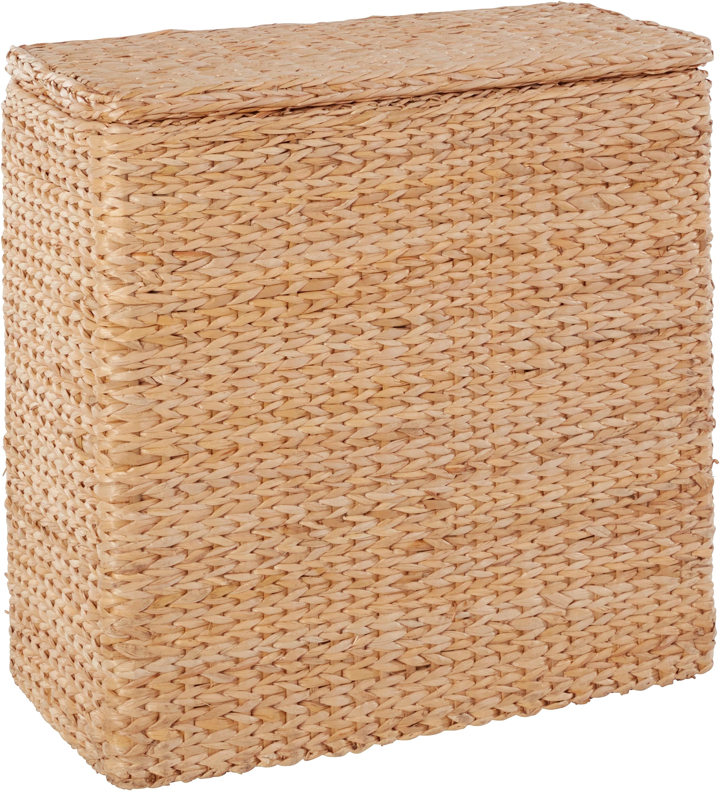 locker Wäschesortierer geflochtene Binse, Höhe 64 cm