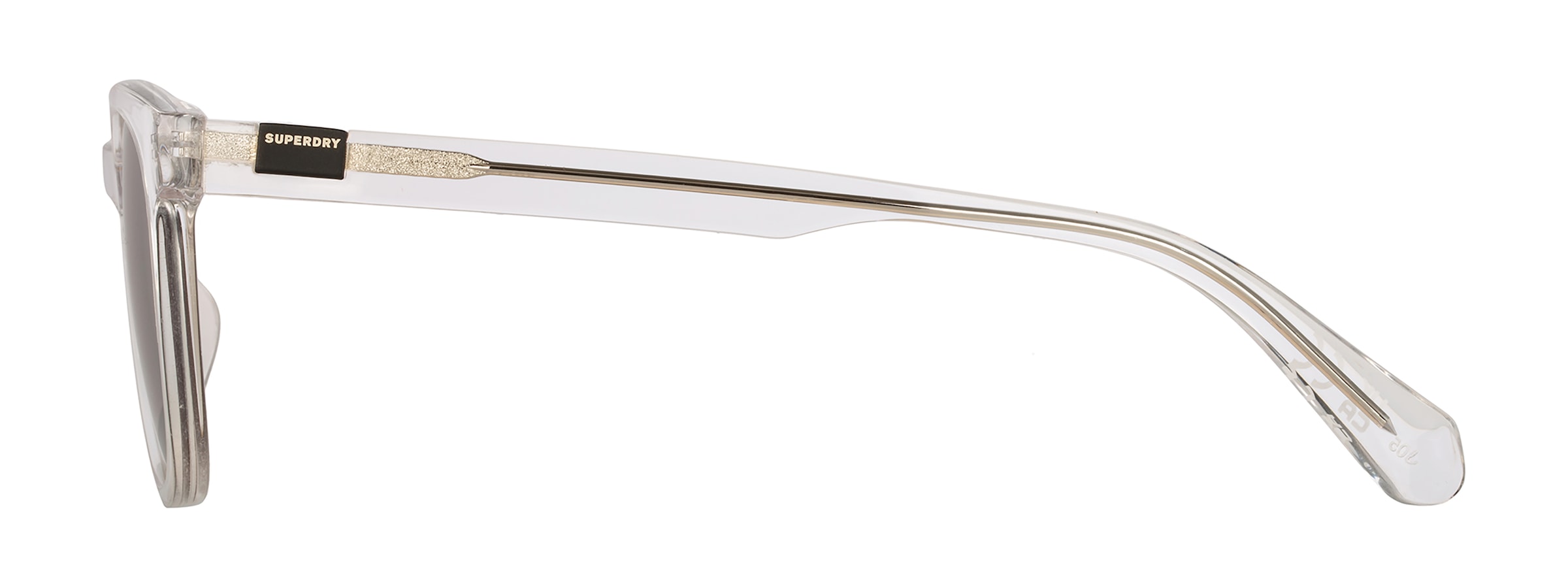 Superdry Lunettes de soleil »Modell 996091« Form Rund, Logoschriftzug auf Bügel, Kunststofffassung