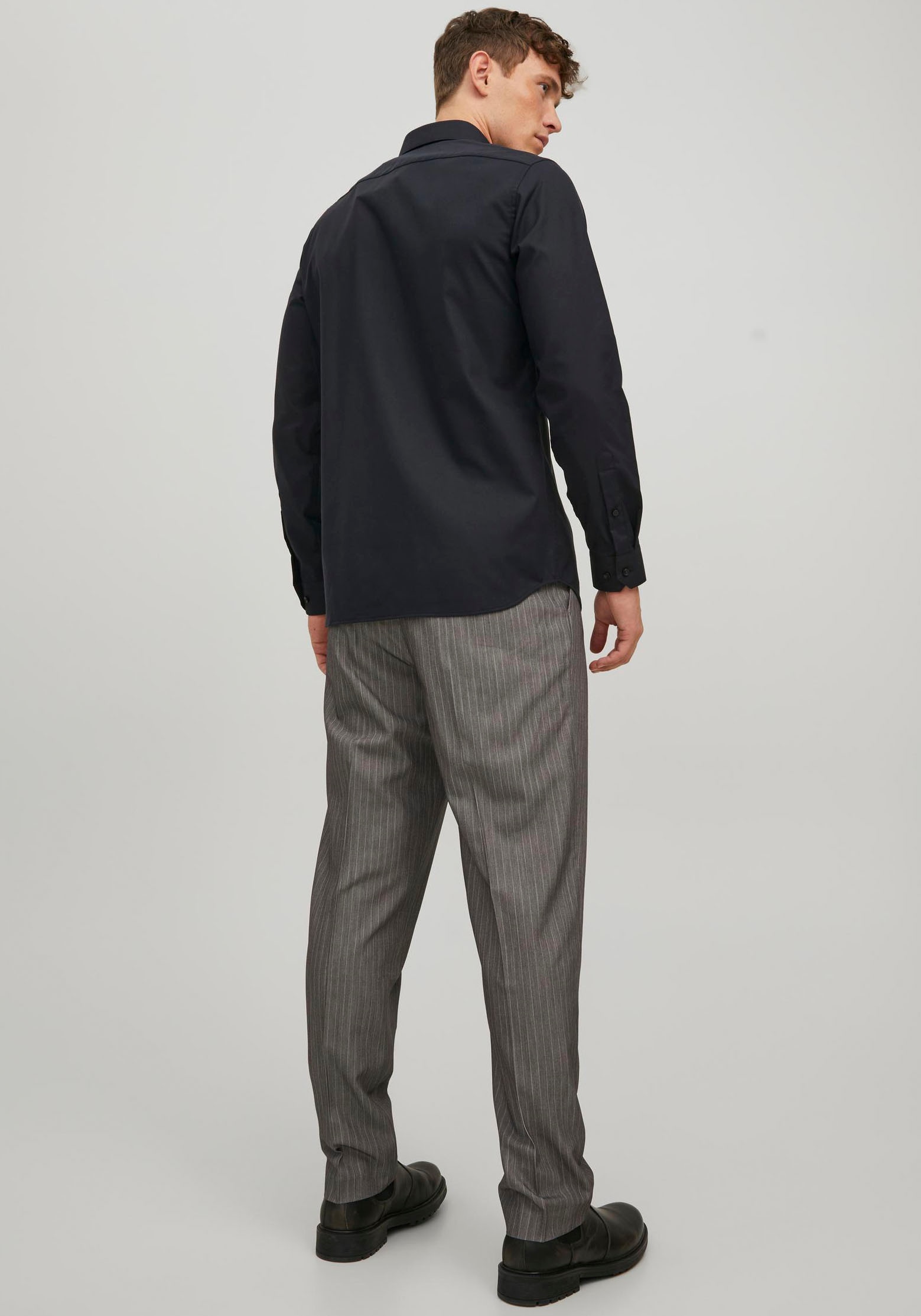 Jack & Jones Langarmhemd »JPRBLAPARKER SHIRT L/S«, mit Hemdkragen