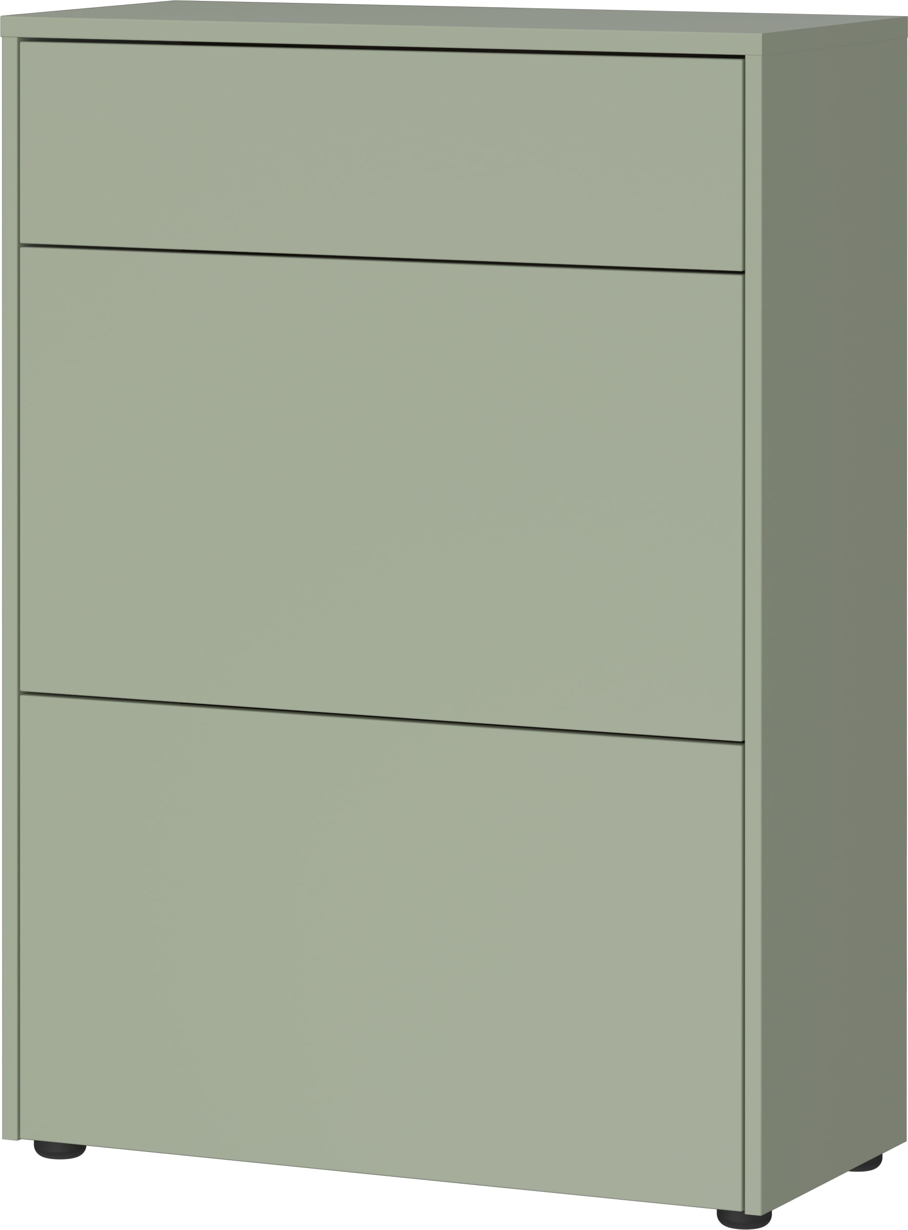 Image of GERMANIA Schuhschrank "Binetto" 1 Stk. tlg. Schuhschrank mit einer Schublade, zwei Klappen und Push-to-open Tech.