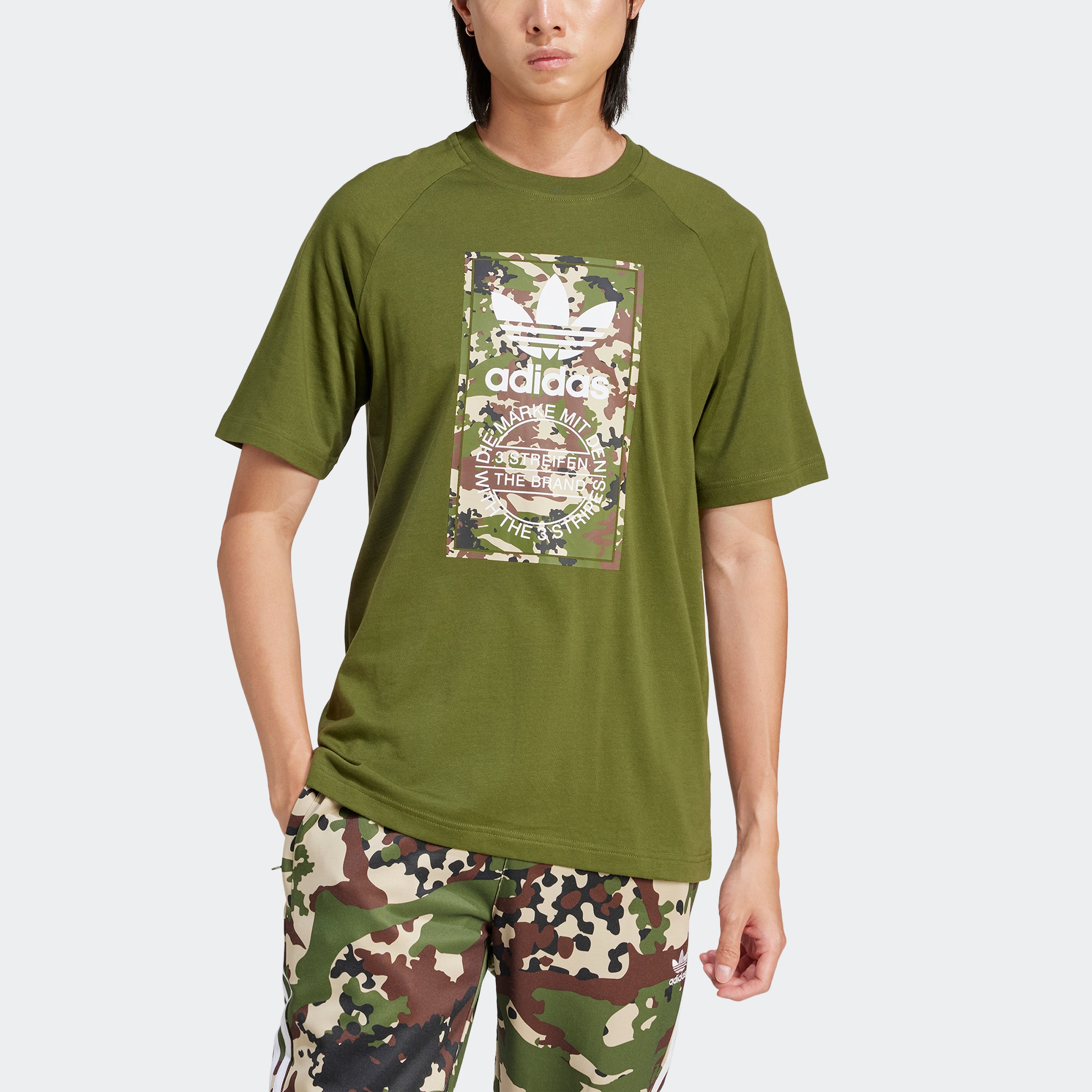 adidas Originals T-Shirt »CAMO TONGUE TEE«