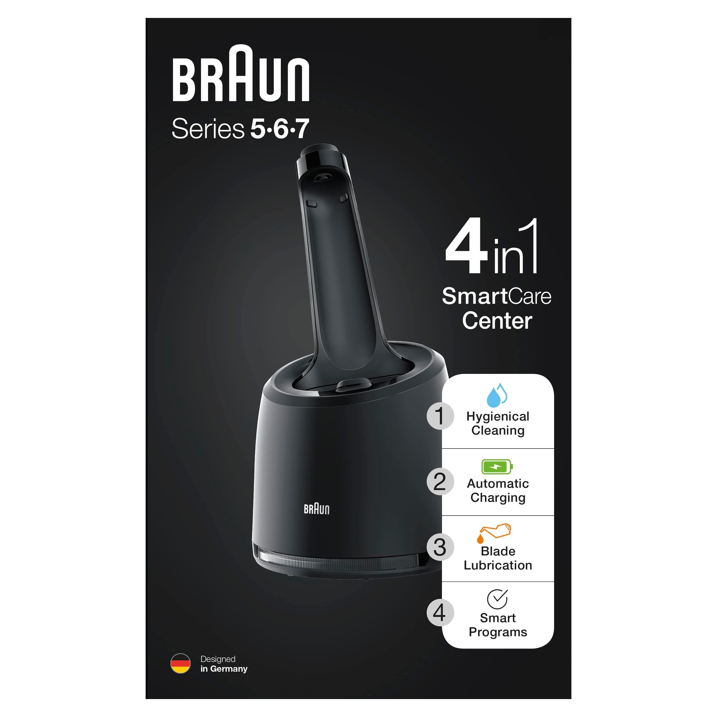 ♕ Braun Rasierer-Reinigungsstation, 4-in-1 versandkostenfrei auf