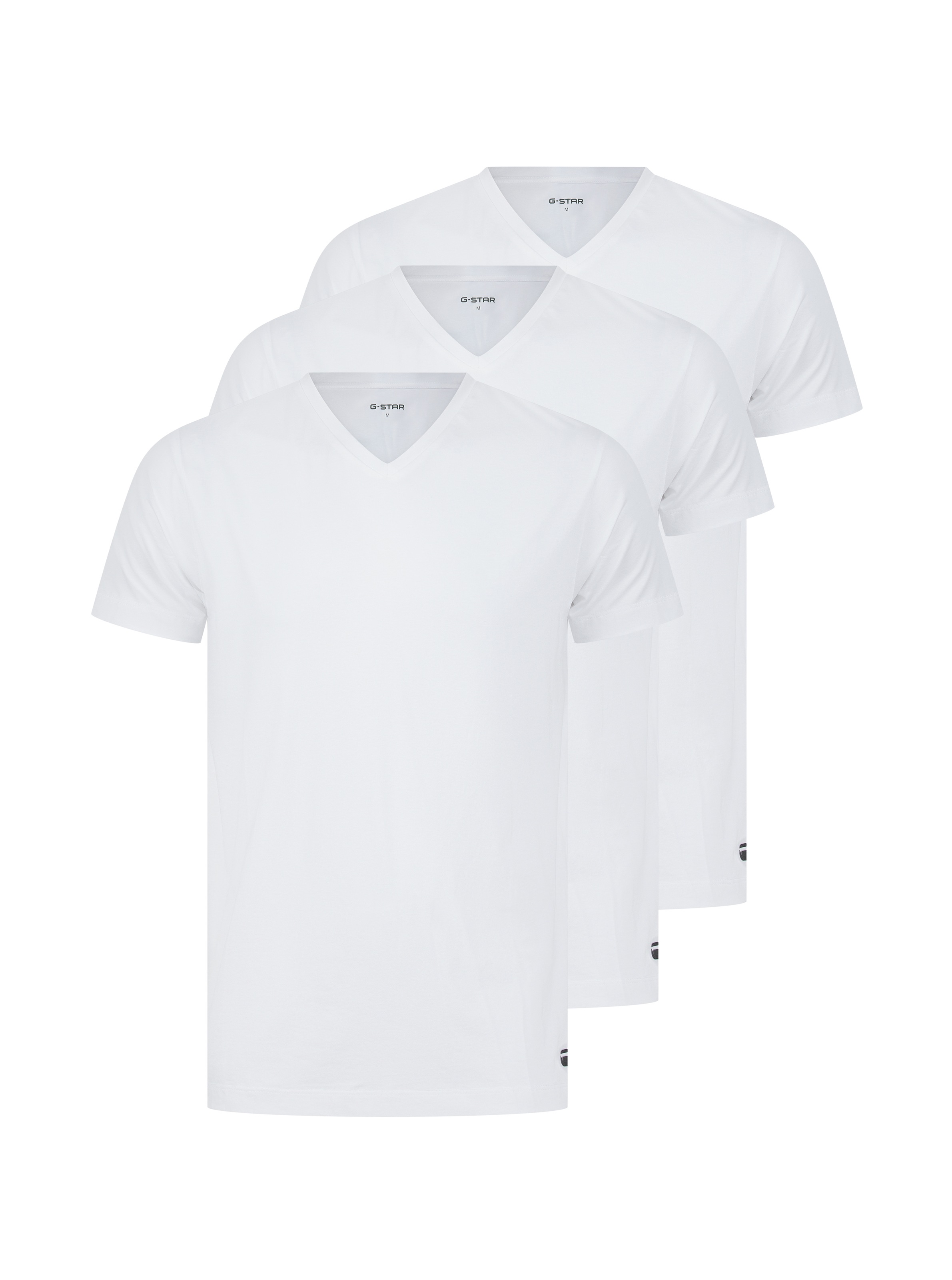 Image of G-STAR V-Shirt "SPRUCE, 3 PACK V-NECK SLEEP SHIRTS" Packung, 3 Stk. im Regular Fit