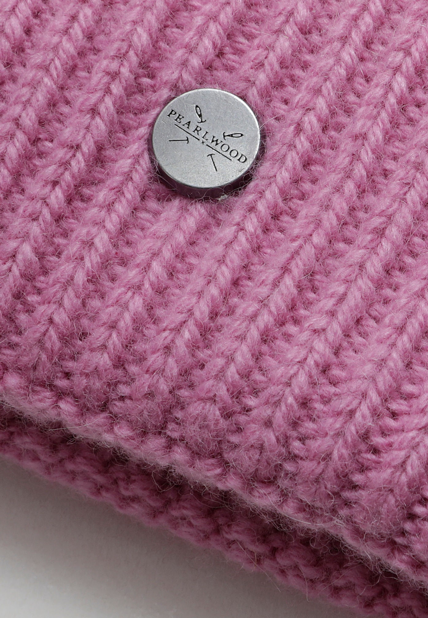 PEARLWOOD Bonnet tricoté »IVA« Feinripp, breiter Umschlag, Temperaturregulierend, Wollanteil