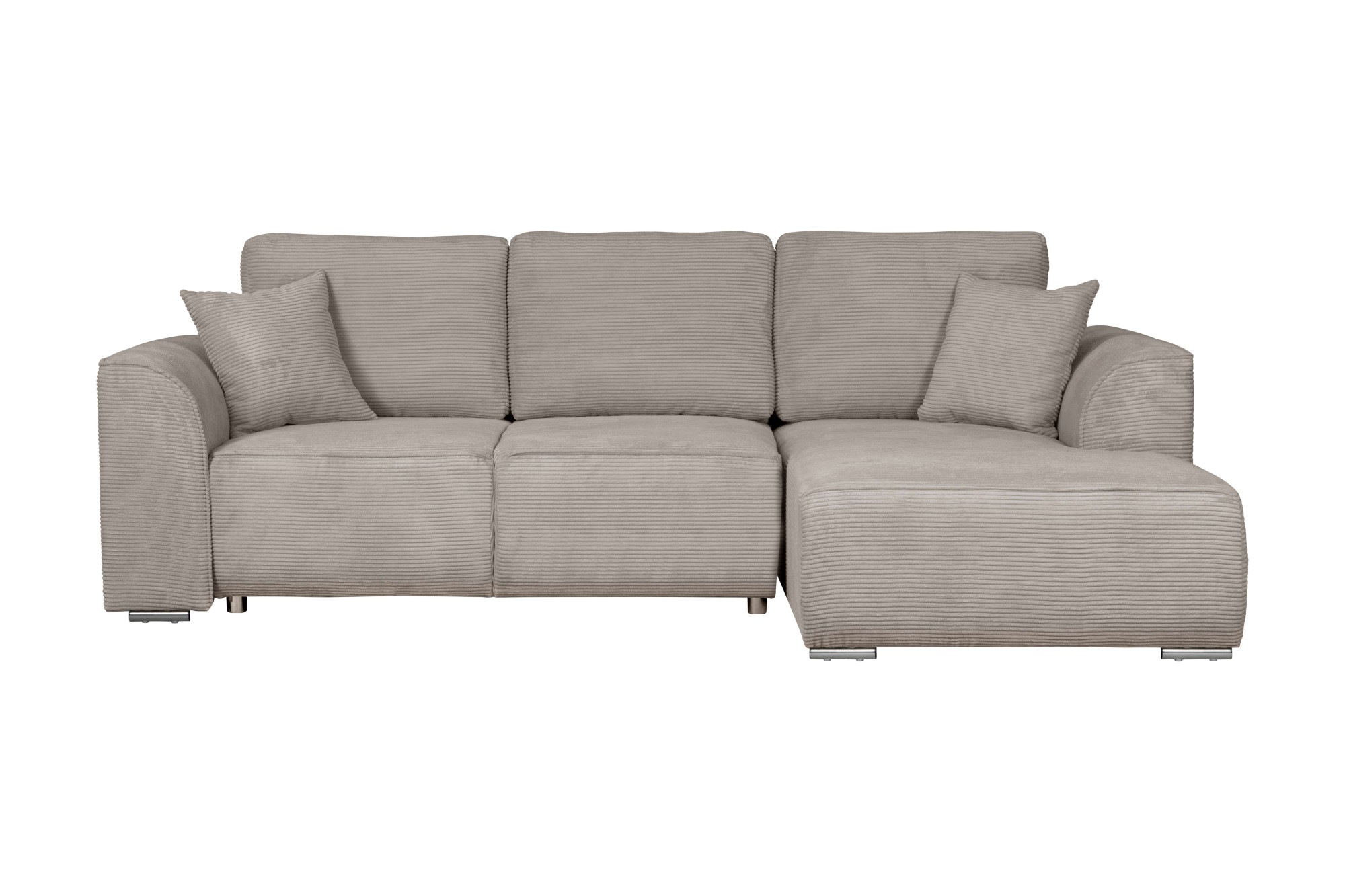 INOSIGN Ecksofa »BEATRICE optionale Schlafsofa mit Bettkasten, B/T/H: 265/170/86 cm«, L-Form, wahlweise auch mit Bettfunktion und Bettkasten