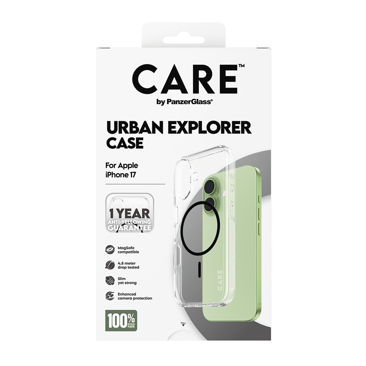 CARE by PanzerGlass Housse pour téléphone portable »Urban Explorer Case für Apple iPhone 17« Backcover, Schutzhülle, Handyschutzhülle, Case, Schutzcase, stossfest