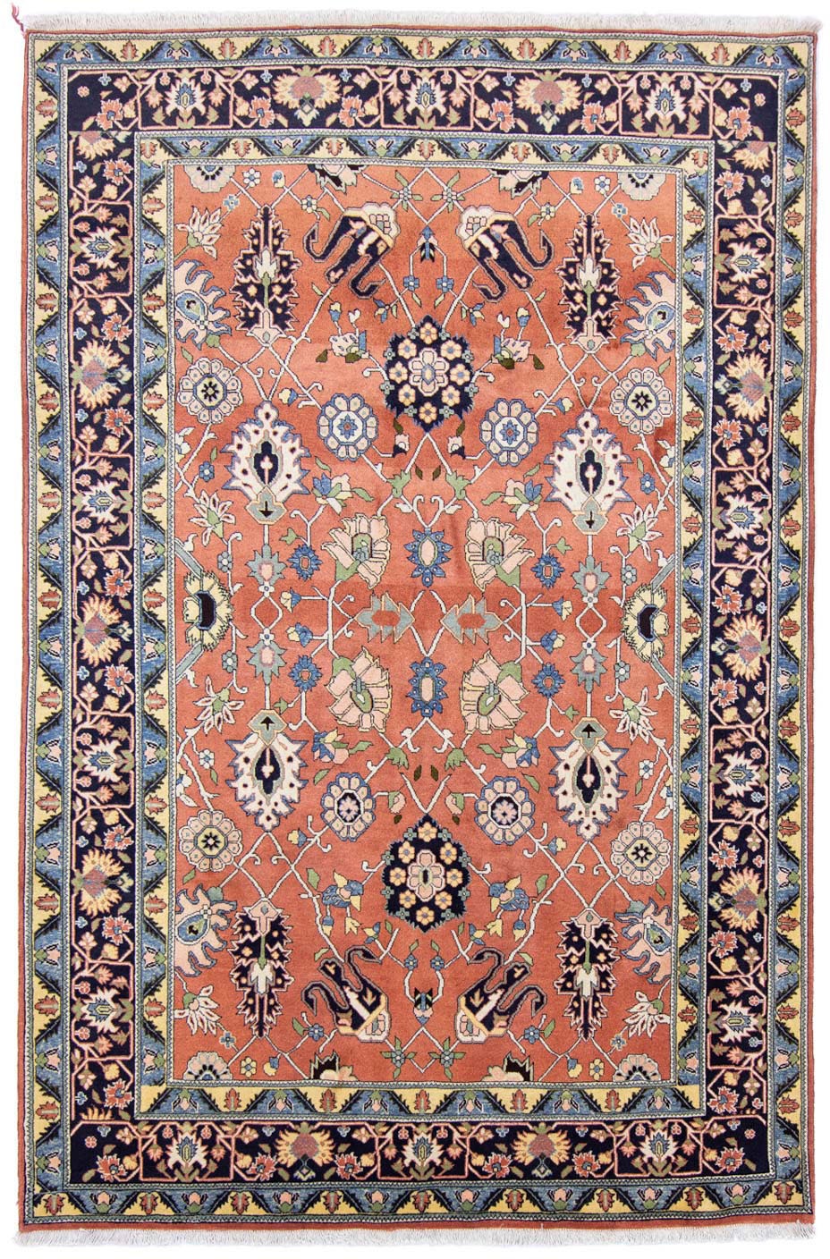 Image of morgenland Wollteppich »Ardebil Durchgemustert Ruggine 303 x 200 cm«, rechteckig, 1 mm Höhe, Unikat mit Zertifikat bei Ackermann Versand Schweiz