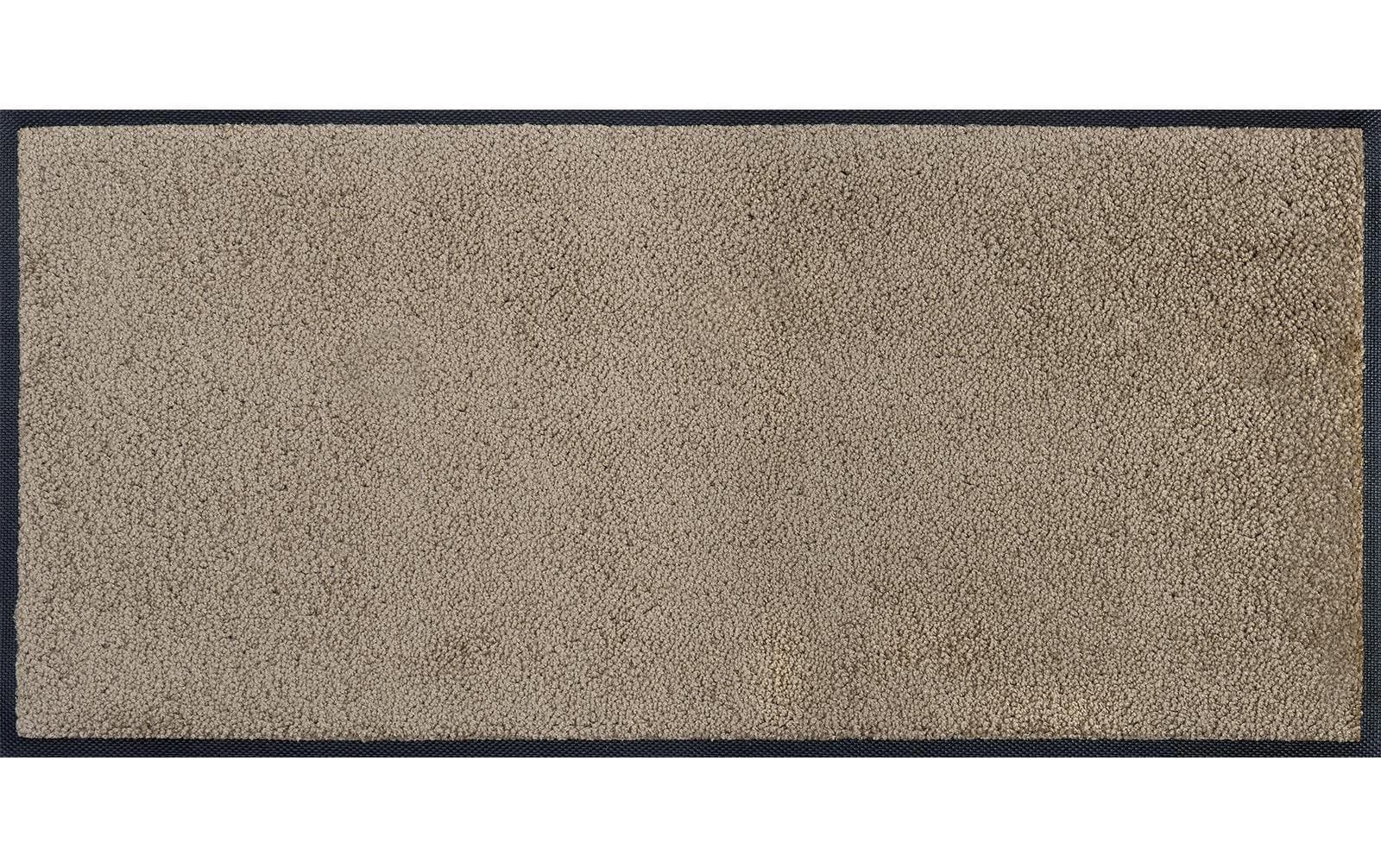 Image of wash+dry by Kleen-Tex Fussmatte "Schuhgrösse Fussmatte, Beige" quadratisch