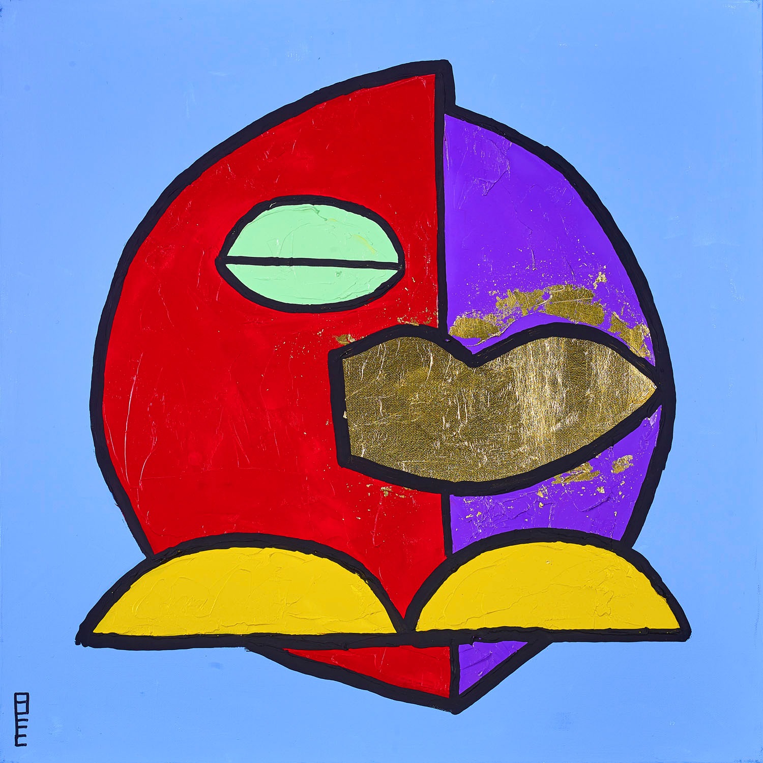 Image of queence Leinwandbild "Abstract III" Abstrakt Abstrakte Kunst 1 Stk. tlg. Premium-Leinwandstoff, Handarbeit aus Deutschland