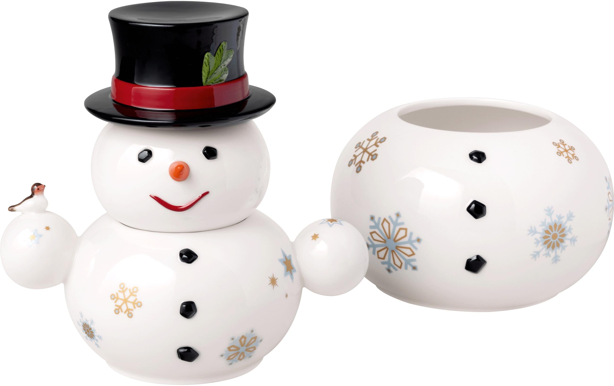 Image of Villeroy & Boch Dekoobjekt "Villeroy & Boch Schneemann-Dose"