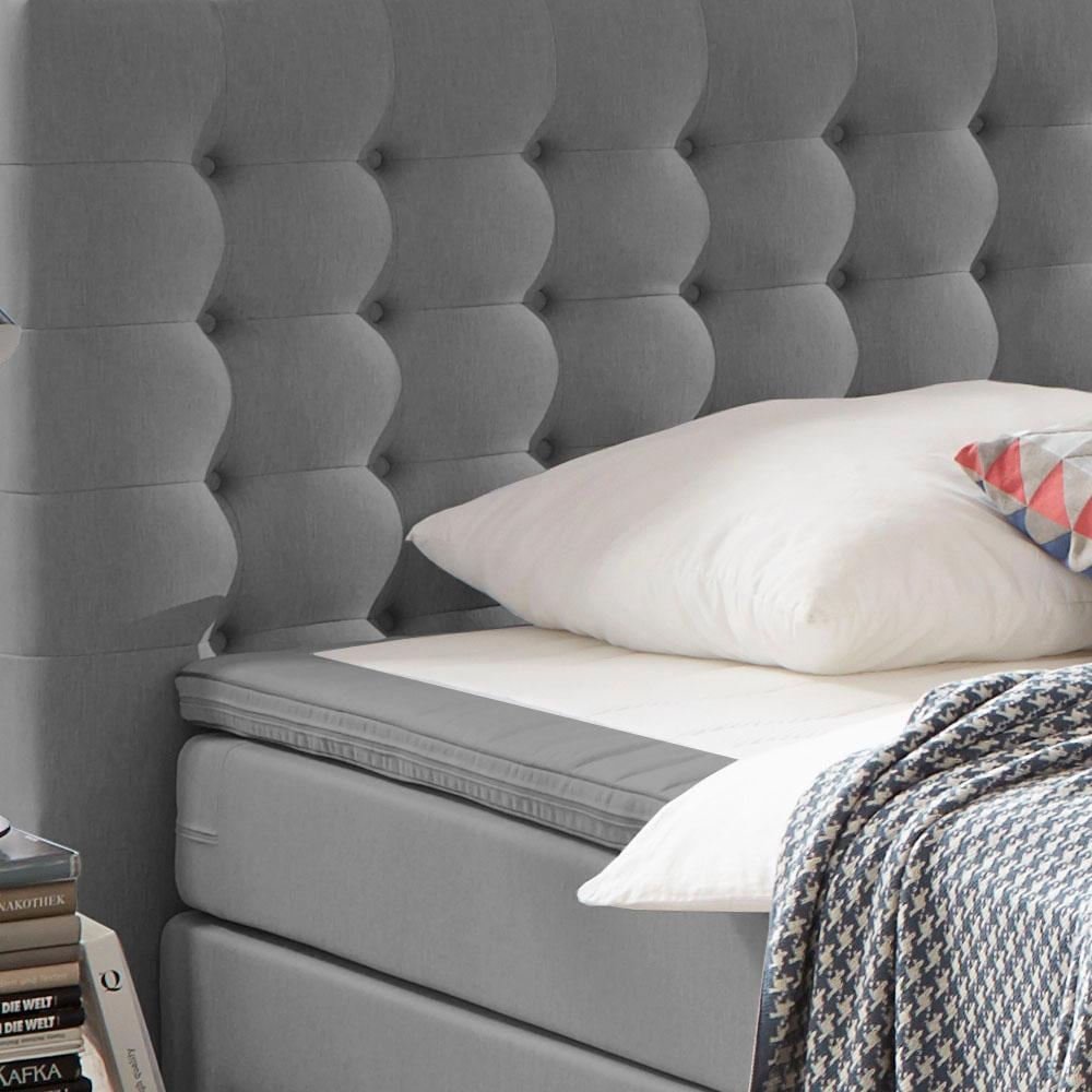 ATLANTIC home collection Lit boxspring »Anni« avec matelas à ressorts Bonnell et surmatelas