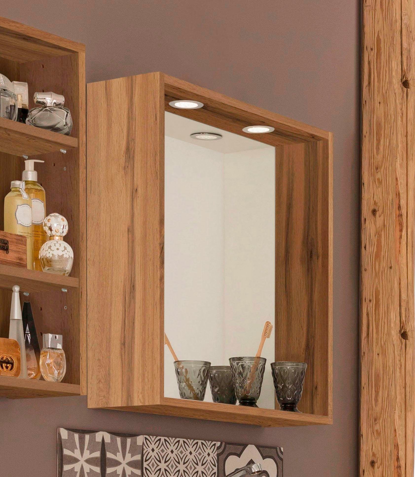 welltime Miroir de salle de bain »Davos« LED