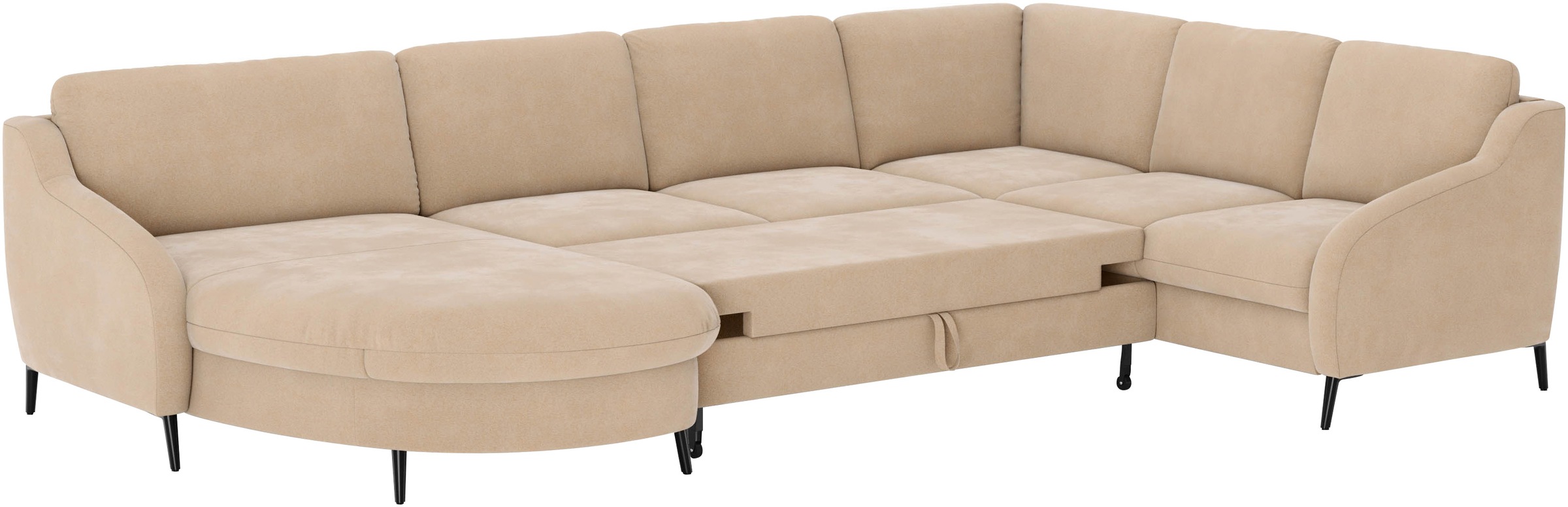 sit&more Wohnlandschaft »Soul U-Form«, wahlweise mit Bettfunktion und Schubkasten