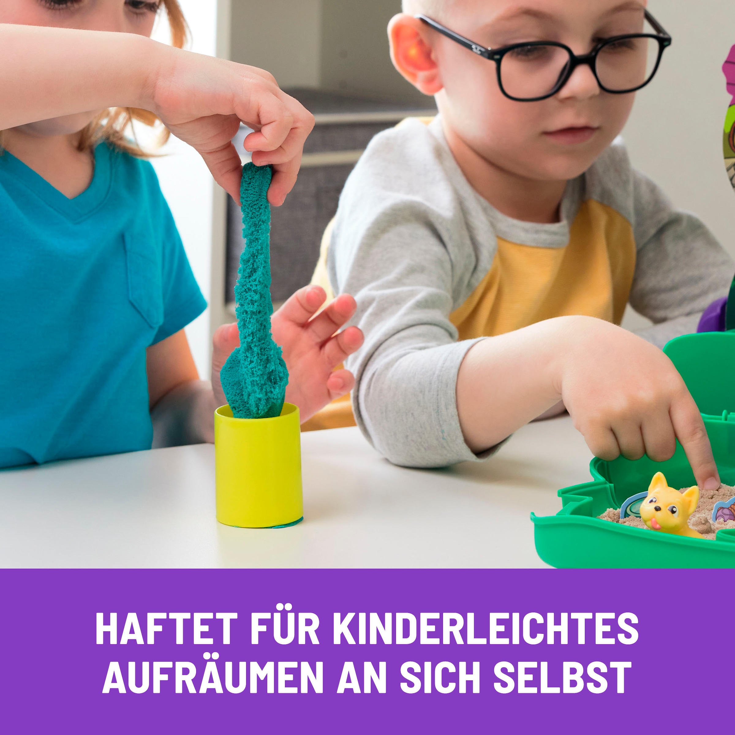 Spin Master Kreativset »Kinetic Sand - Hunde Park Koffer 680 g«