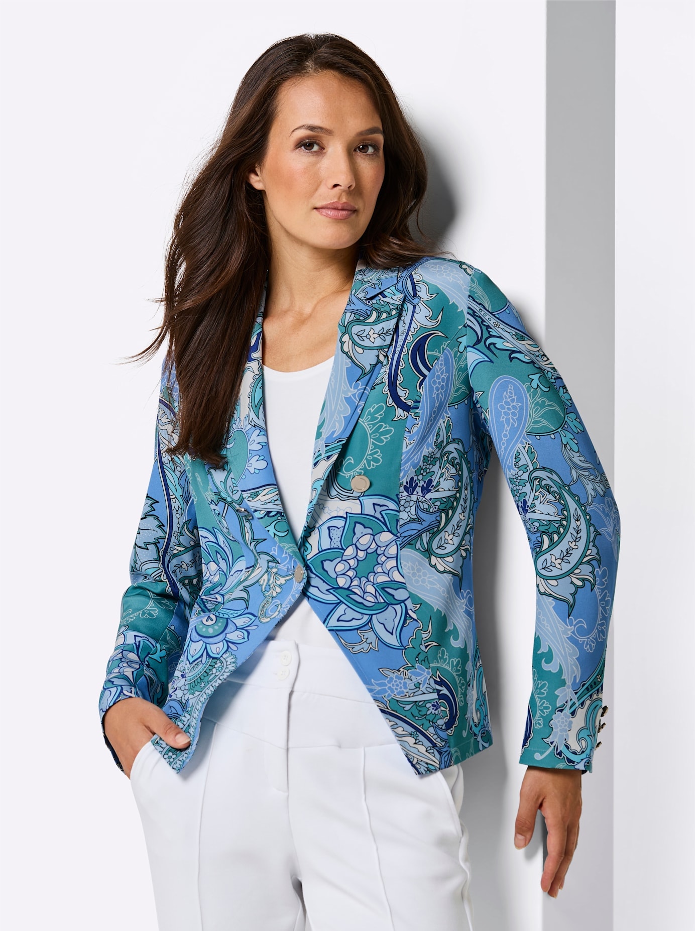 CREATION L PREMIUM Veste blazer »Seiden-Blazer«