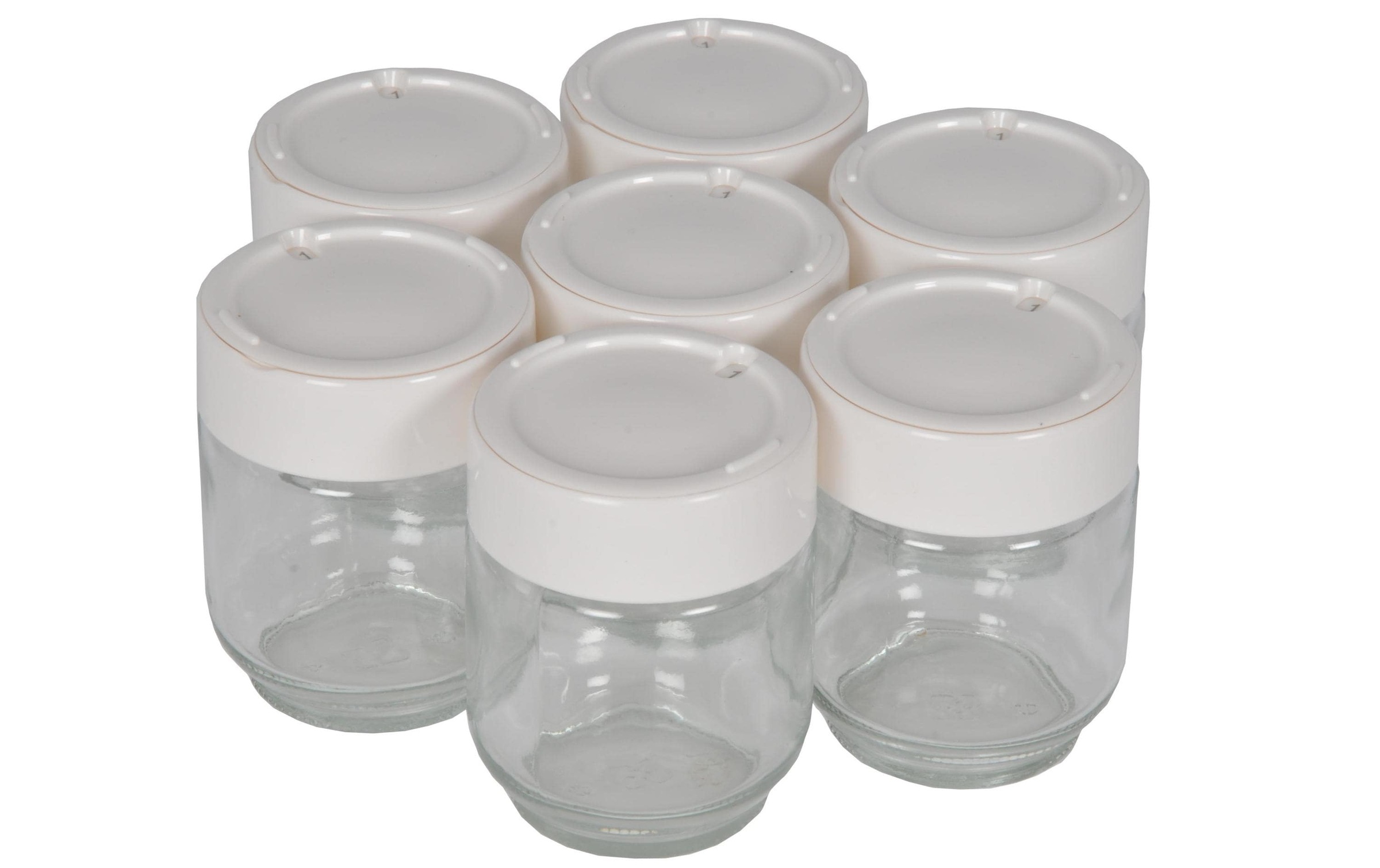 Moulinex Joghurtgläser »7 Stück, 0.15 l, Transparent« 7 Stk. tlg.