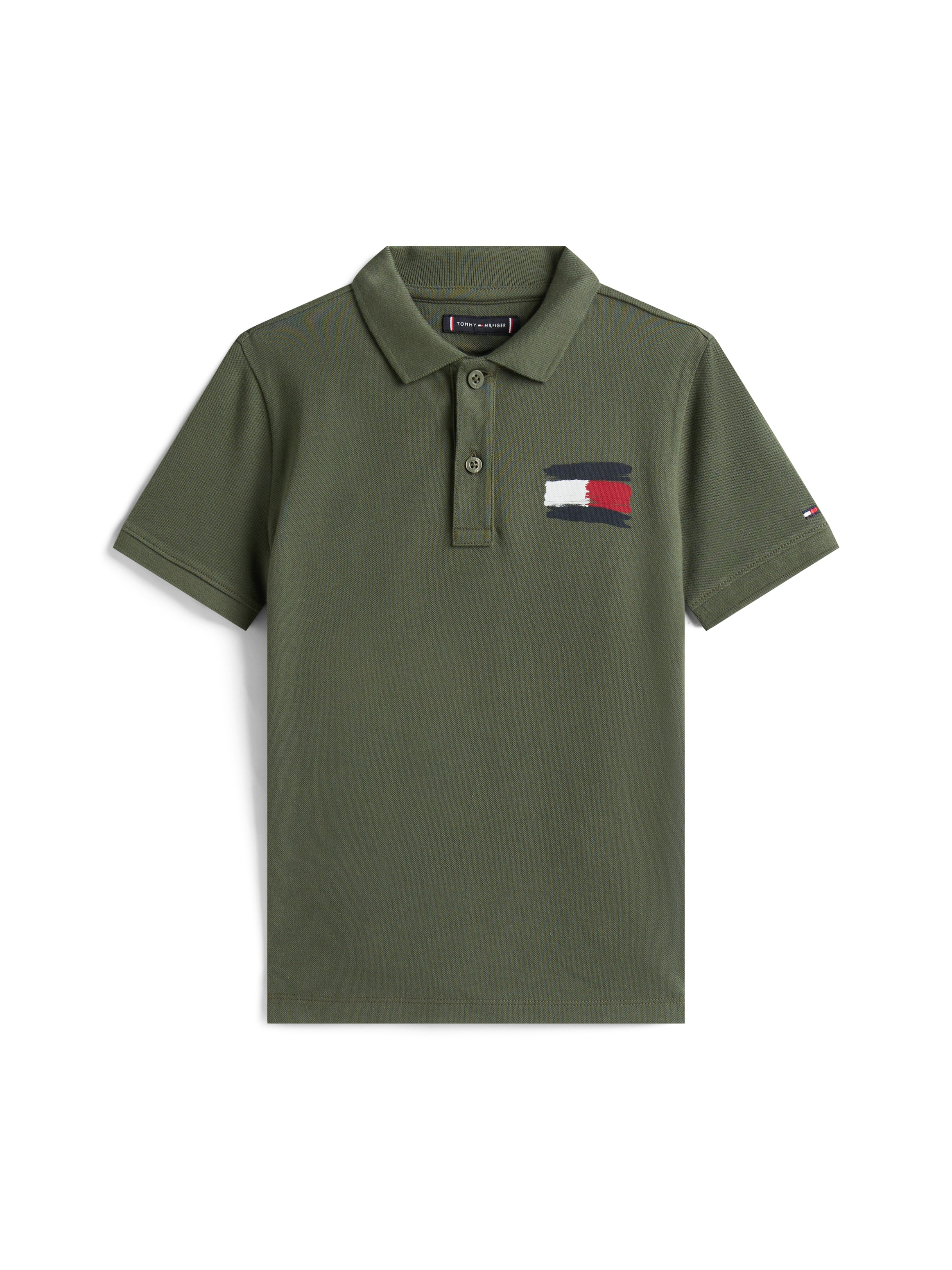 Tommy Hilfiger Poloshirt »TOMMY FLAG POLO SS«, Kinder bis 16 Jahre