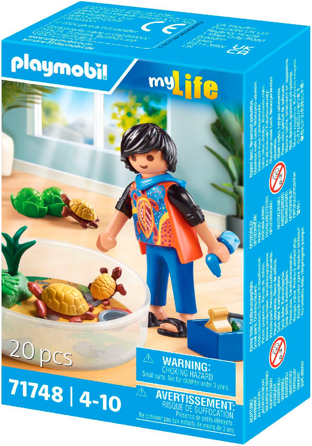 Playmobil® Jeu de construction »Schildkröten-Terrarium (71748), Playmobil My Life«