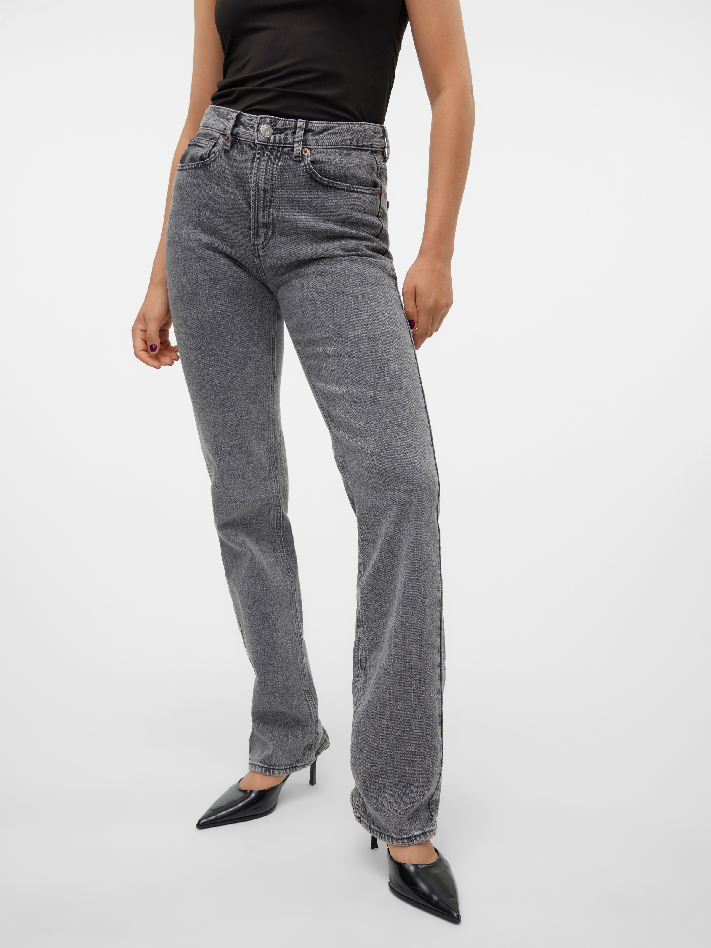 Image of Vero Moda Gerade Jeans "VMTESSA HR STRAIGHT JEANS RA206 GA NOOS"