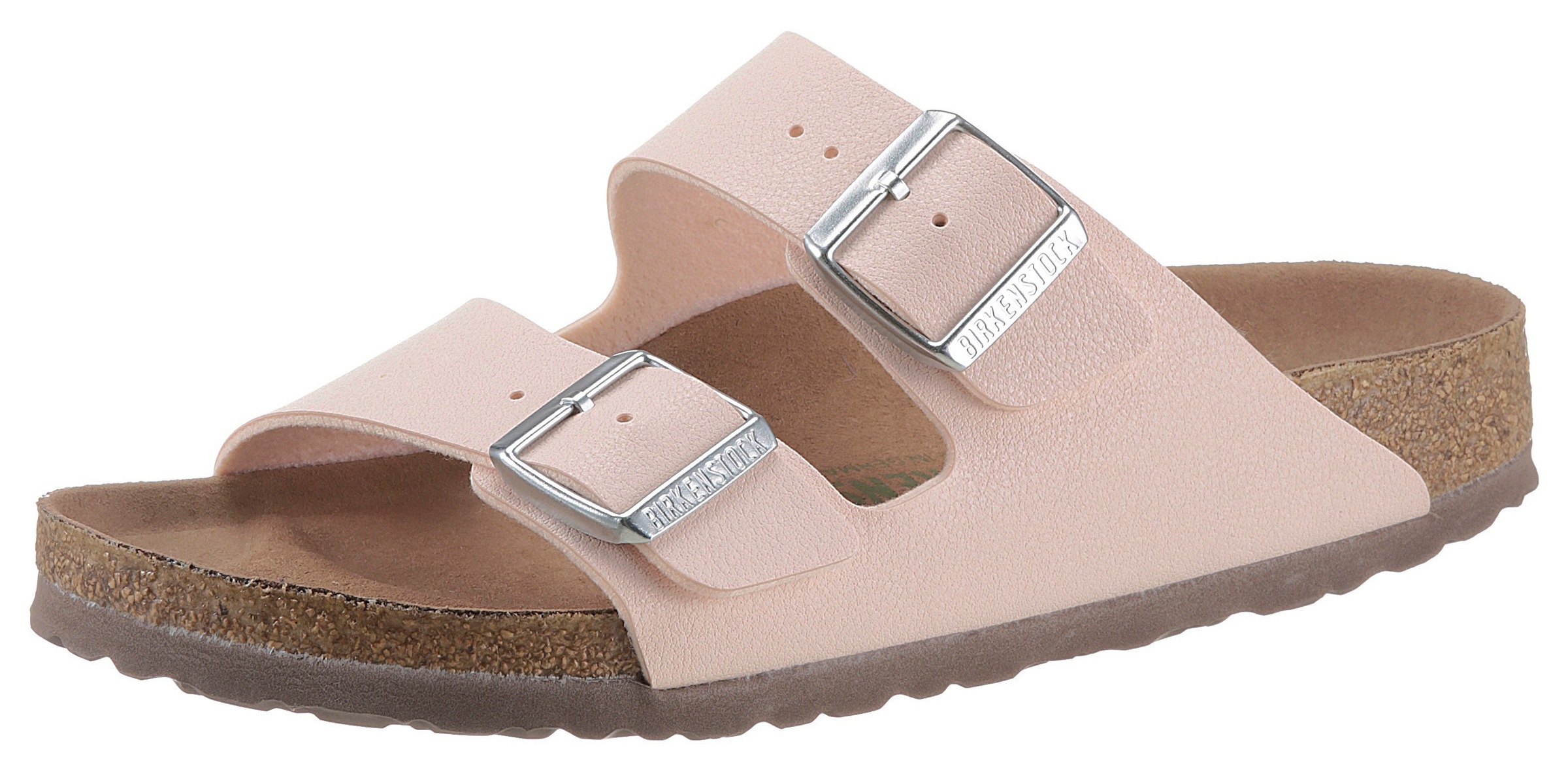 Image of Birkenstock Pantolette »Arizona earthy vegan«, in veganer Verarbeitung, Schuhweite: schmal bei Ackermann Versand Schweiz