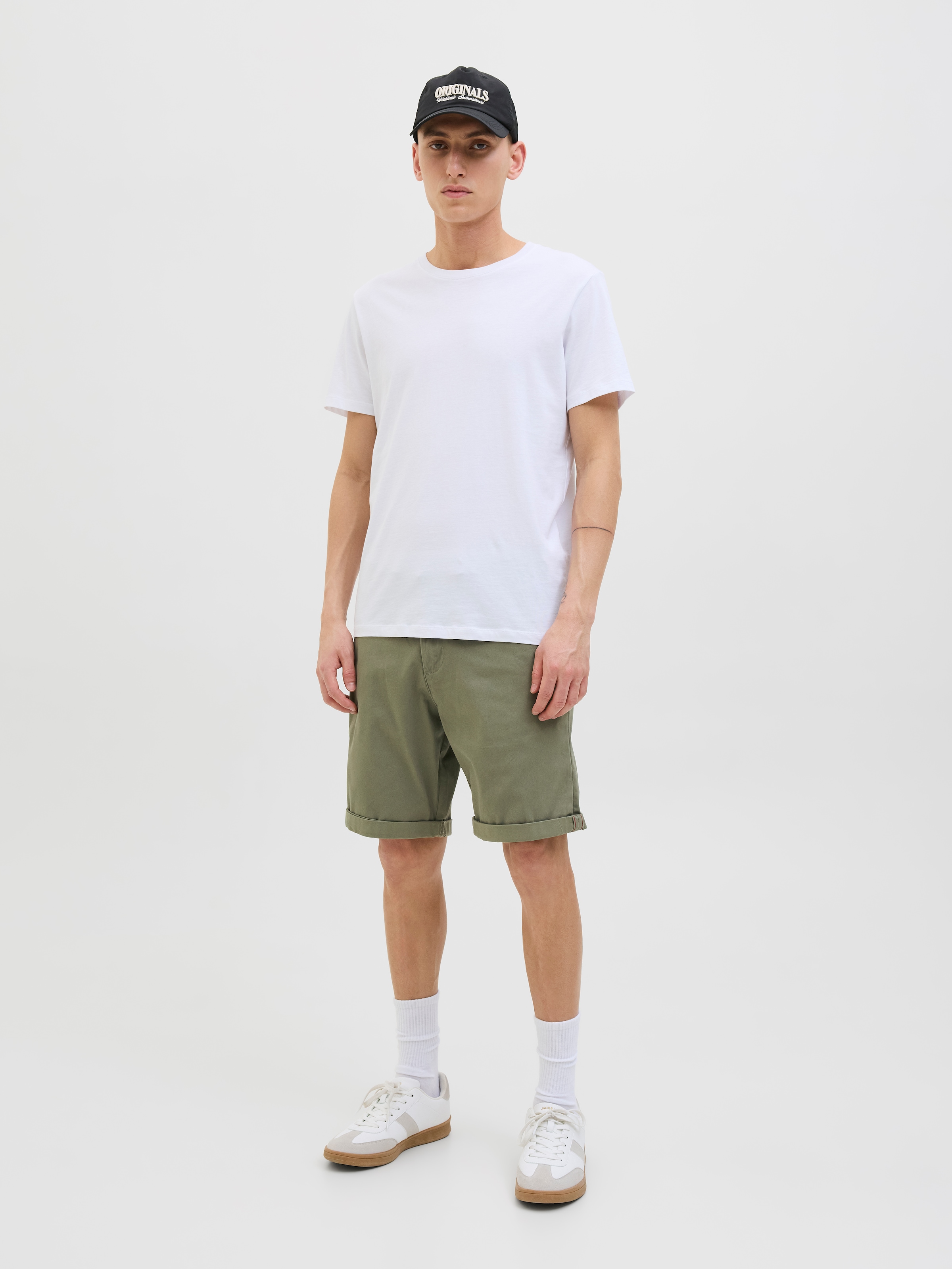 Jack & Jones Short en chino »JPSTBOWIE JJSHORTS S«  mit Aufschlag