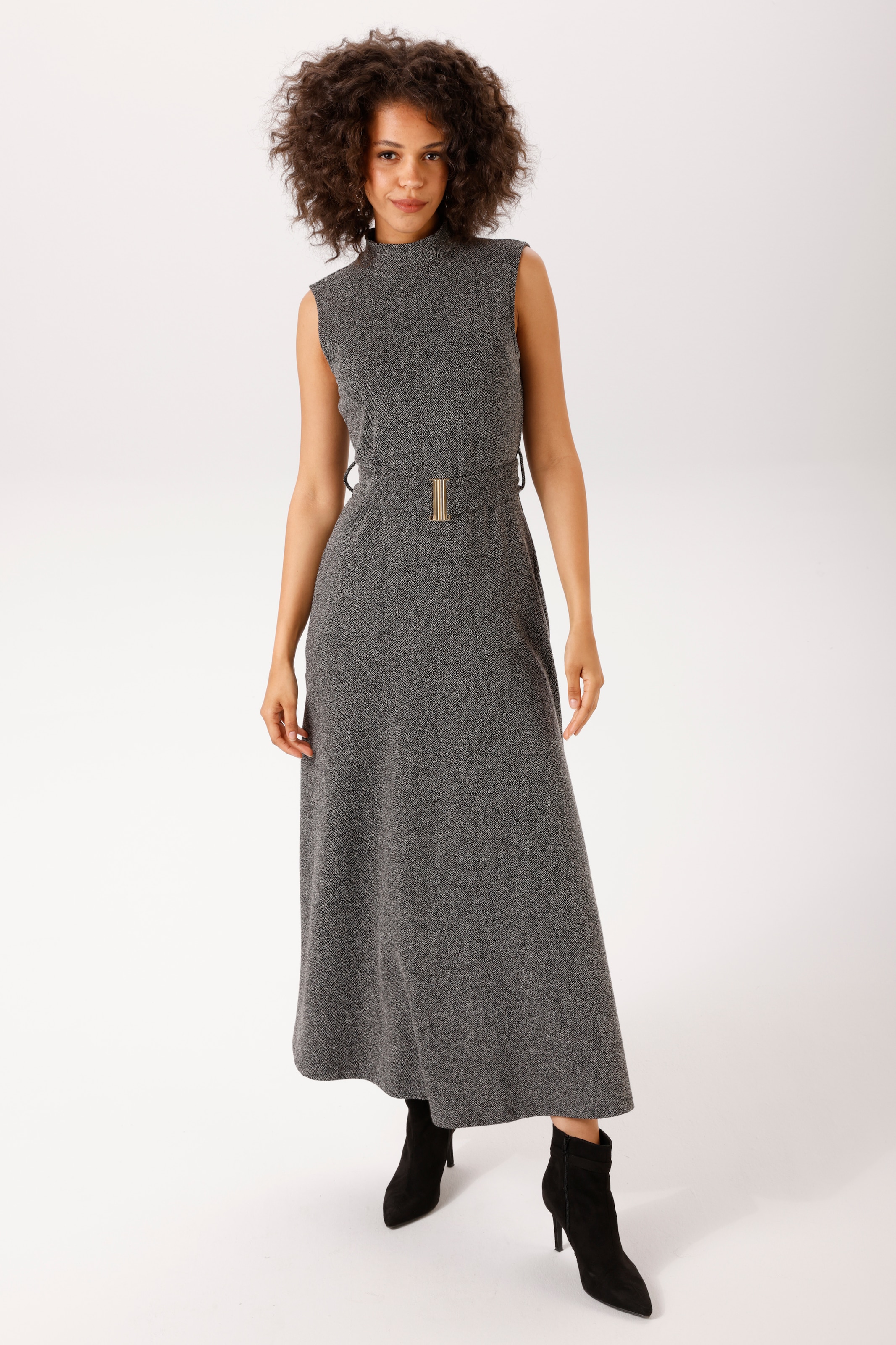 Image of Aniston CASUAL Maxikleid mit breiten, abnehmbaren Gürtel - NEUE KOLLEKTION